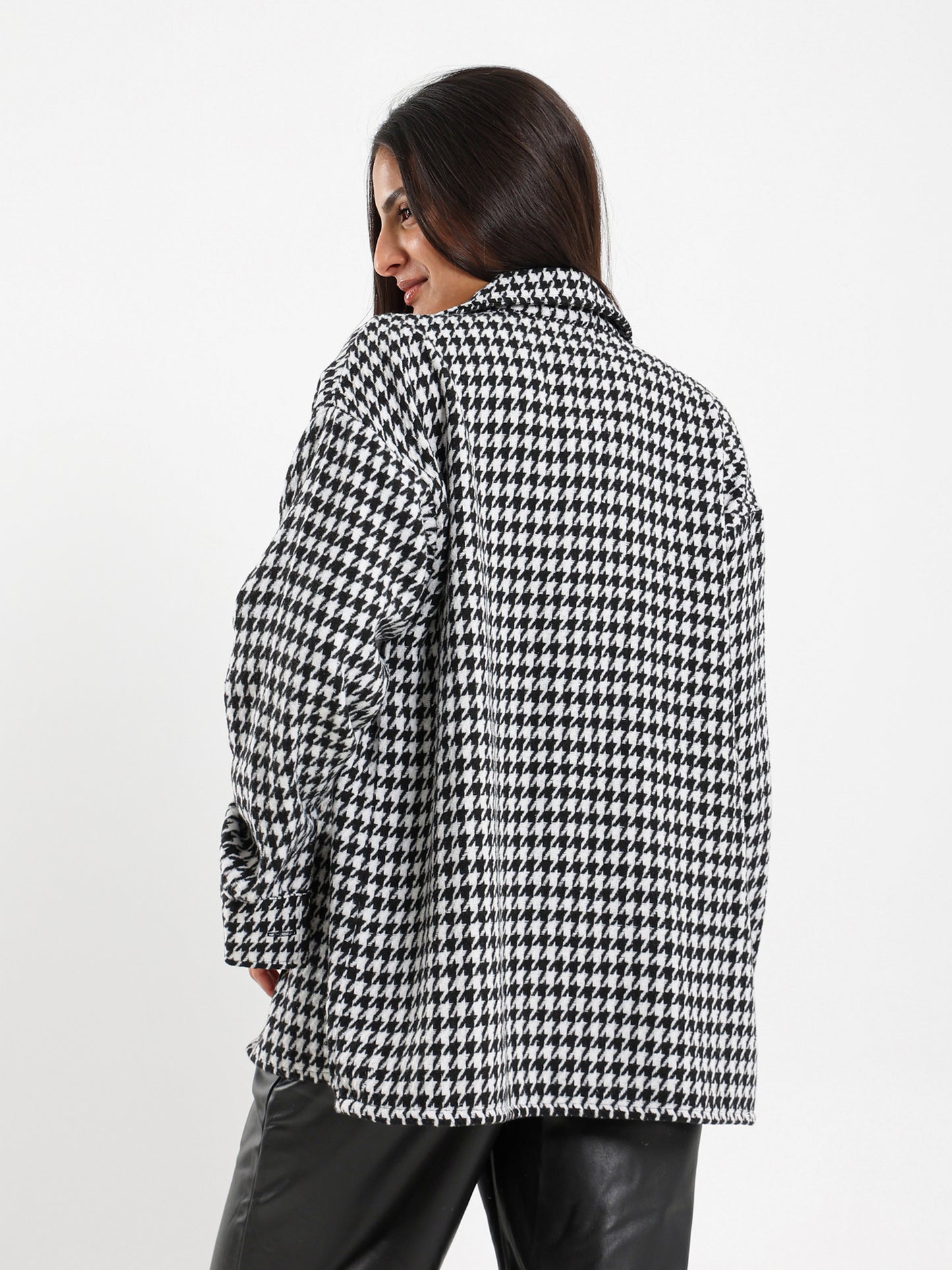 Houndstooth Overshirt