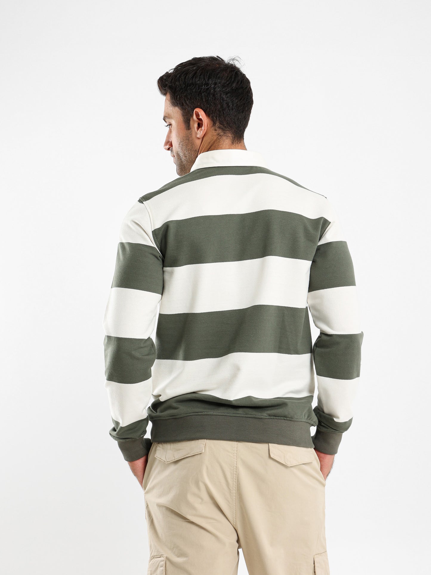 Contrast Collar Polo