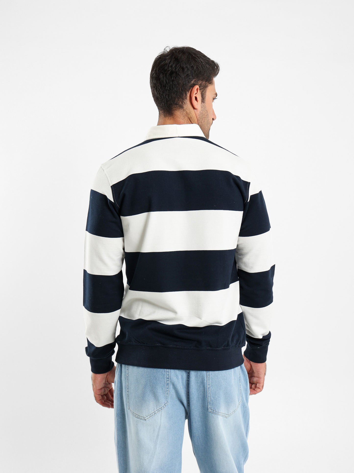 Contrast Collar Polo