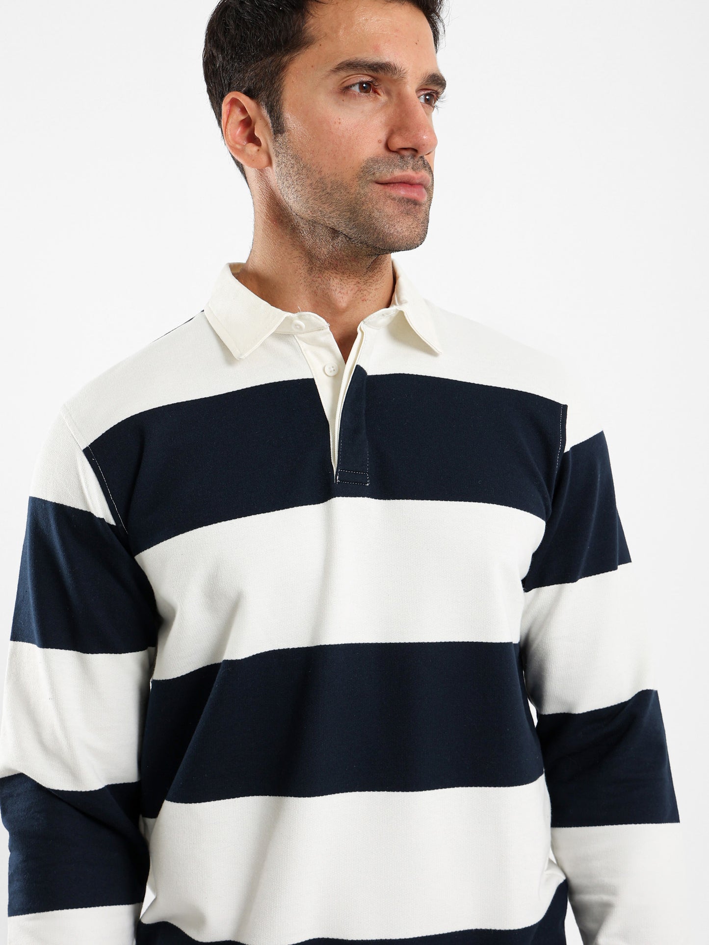 Contrast Collar Polo