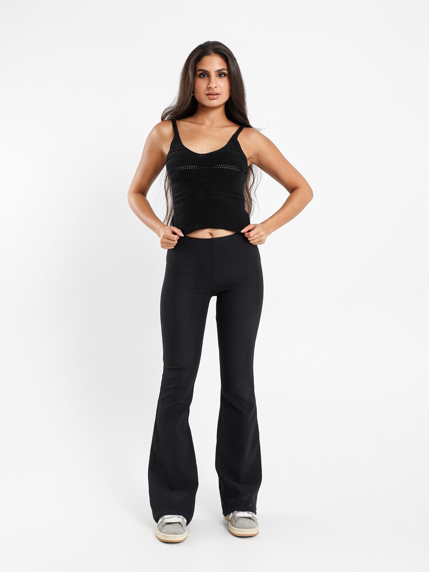 Flared Leg Pants