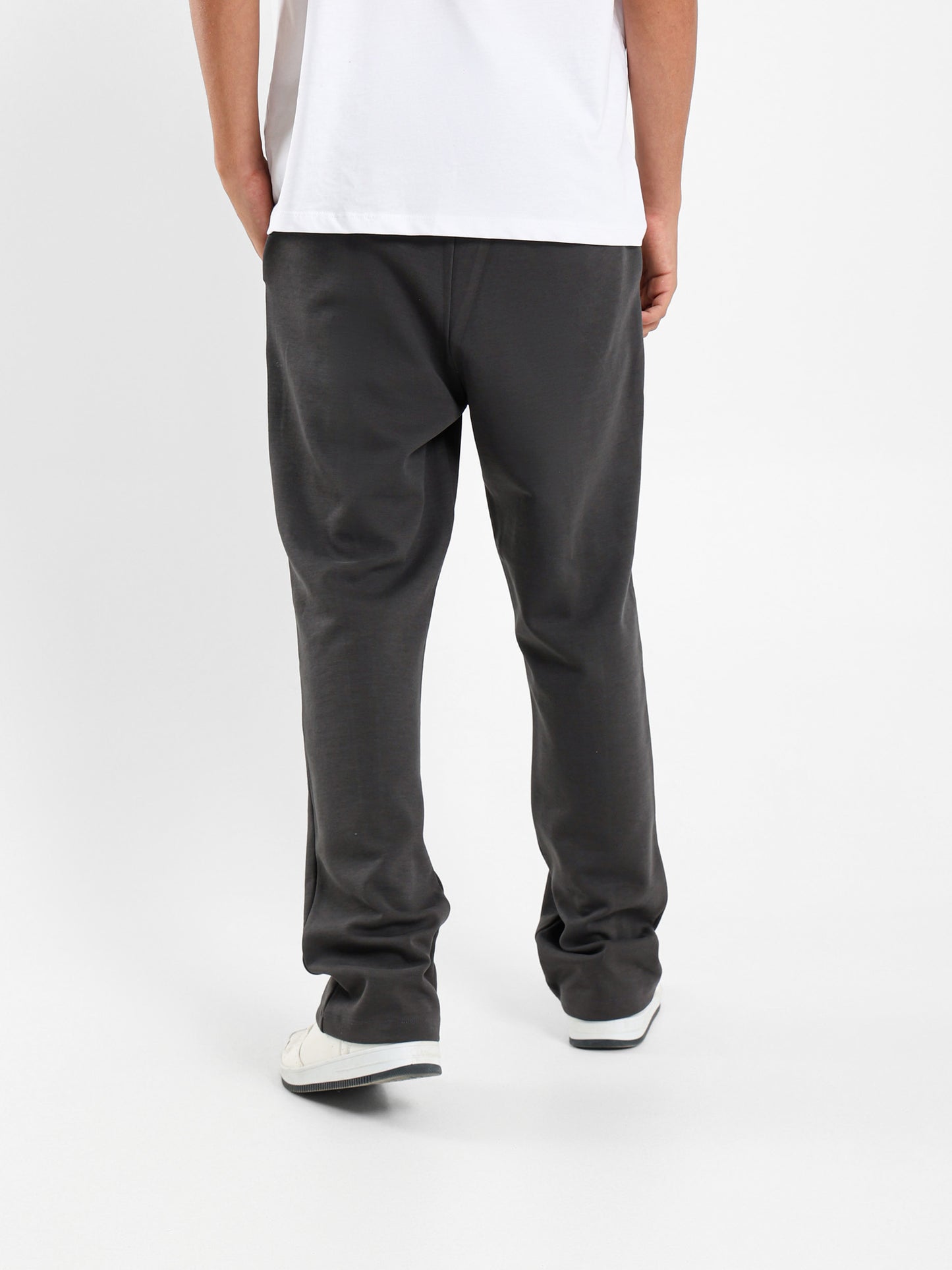 Loose Fit Melton Pants