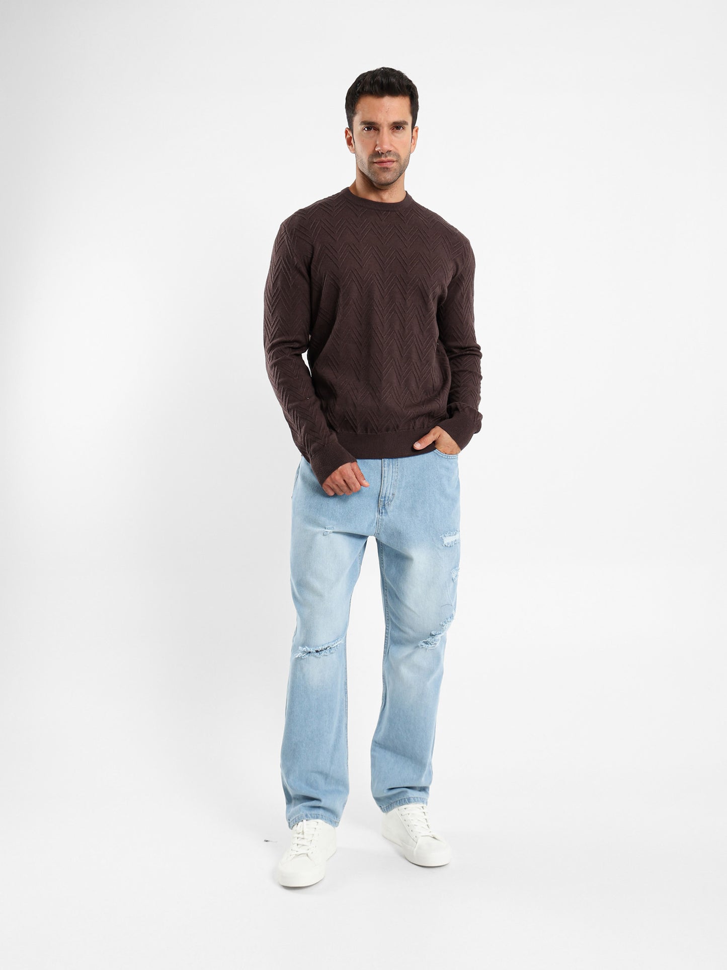 Cable Knit Designed Pullover