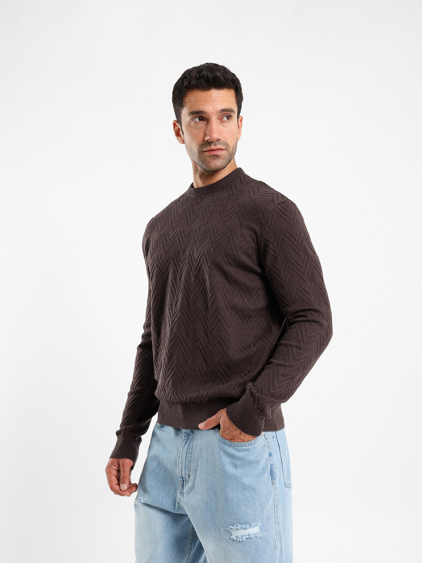 Cable Knit Designed Pullover