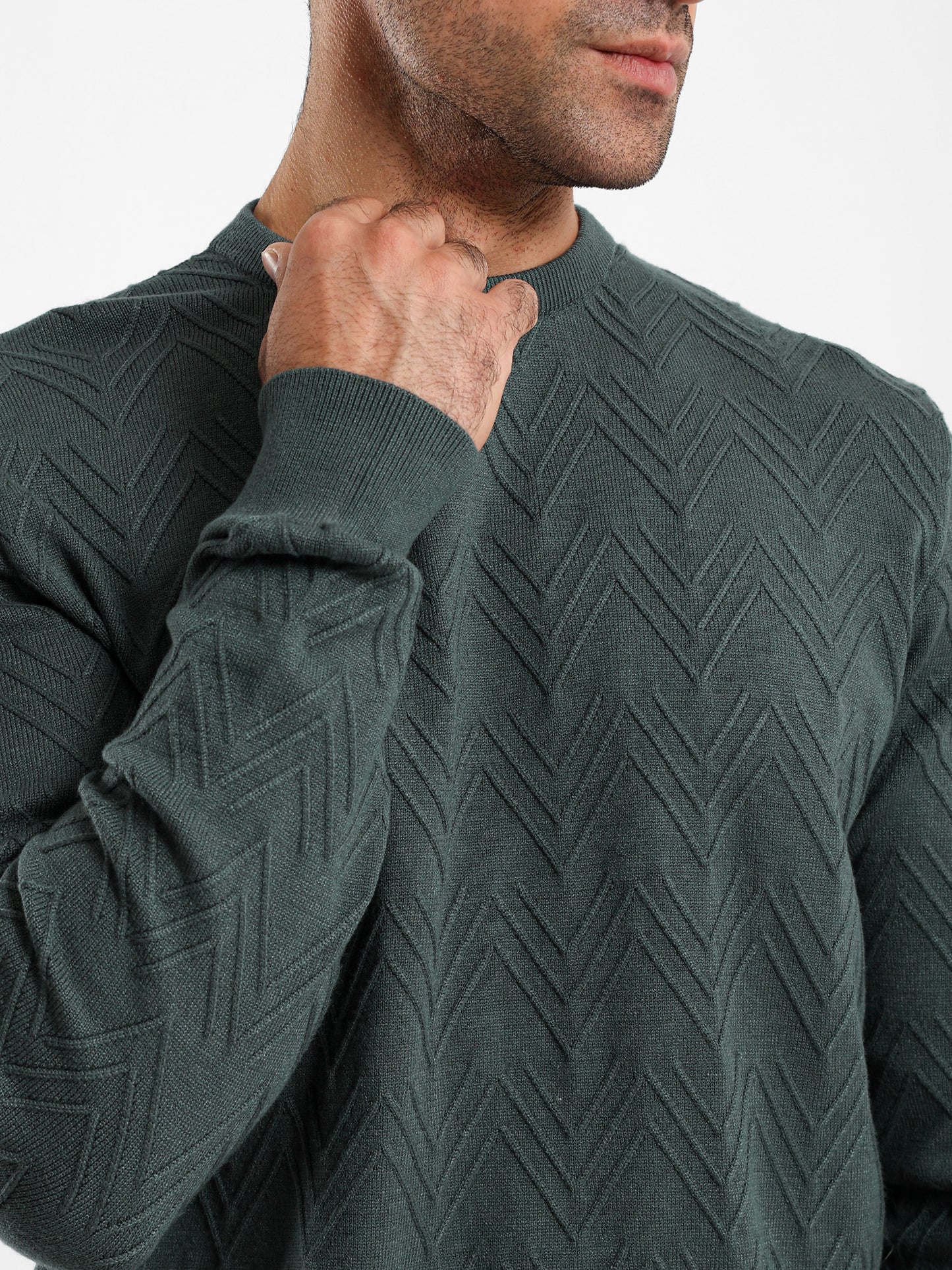 Cable Knit Designed Pullover