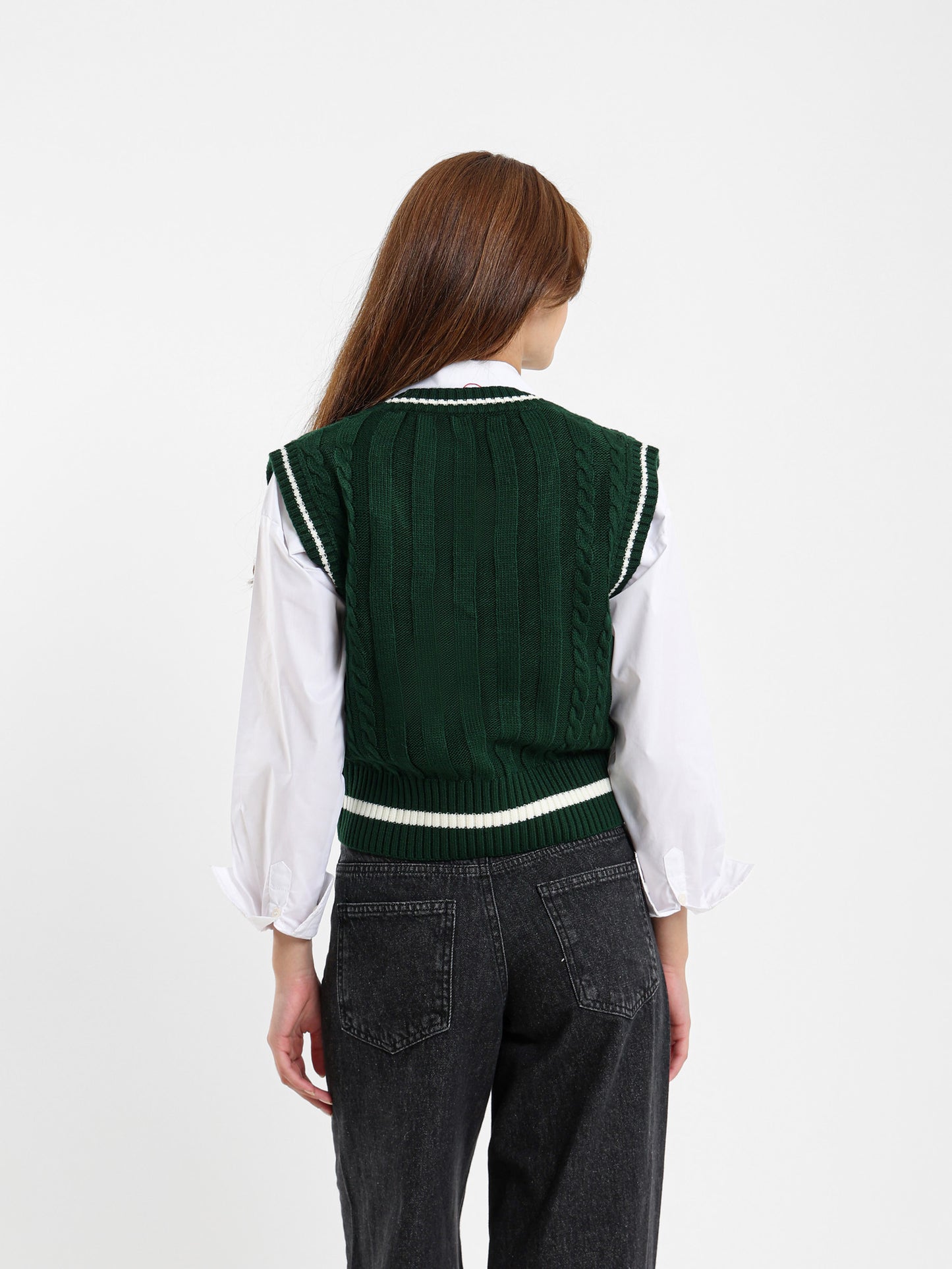 V-Neck Varsity Vest
