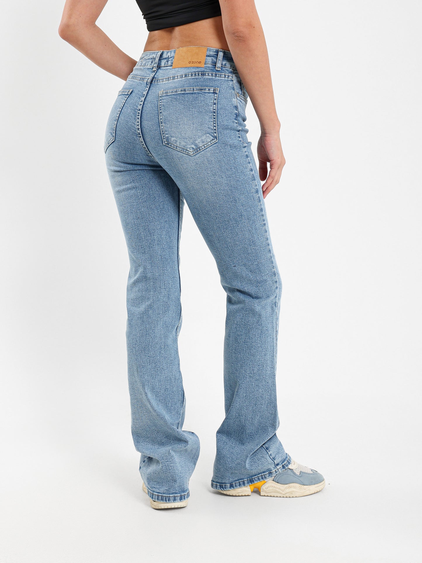 Flared Modern Fit Jeans