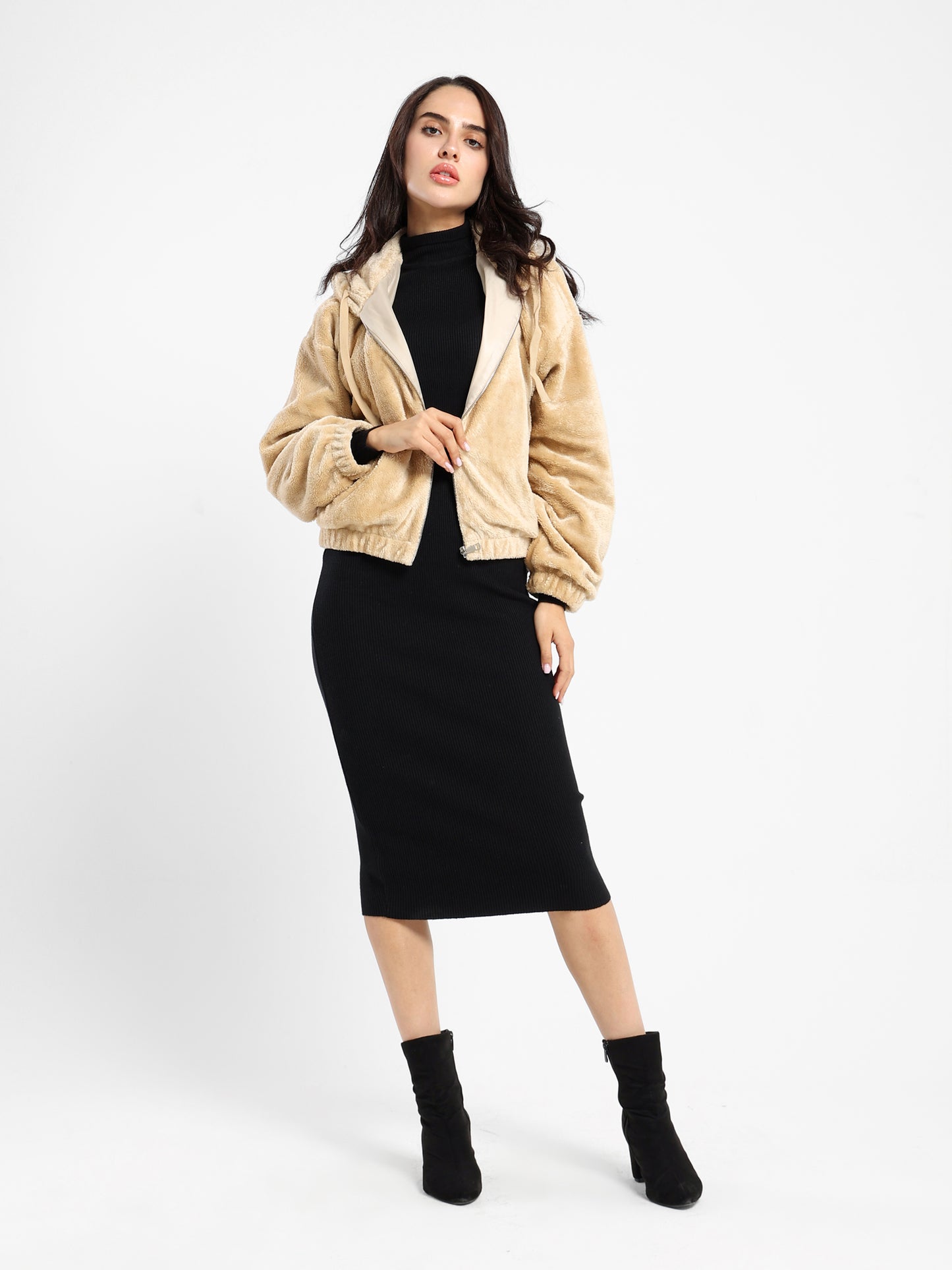 Fluffy Oversized Jacket - Outlet