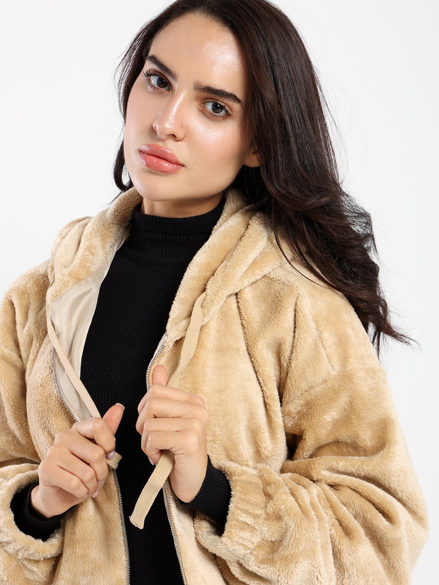 Fluffy Oversized Jacket - Outlet