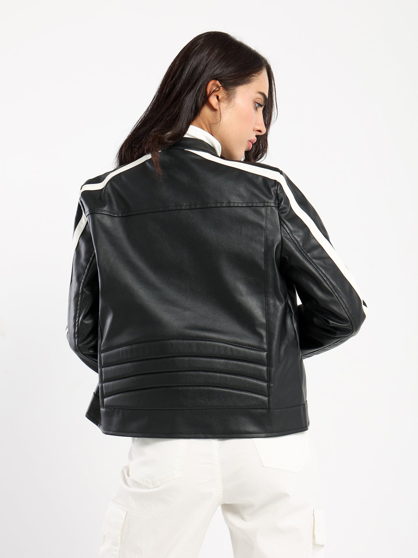 Color Block Casual Jacket - Outlet