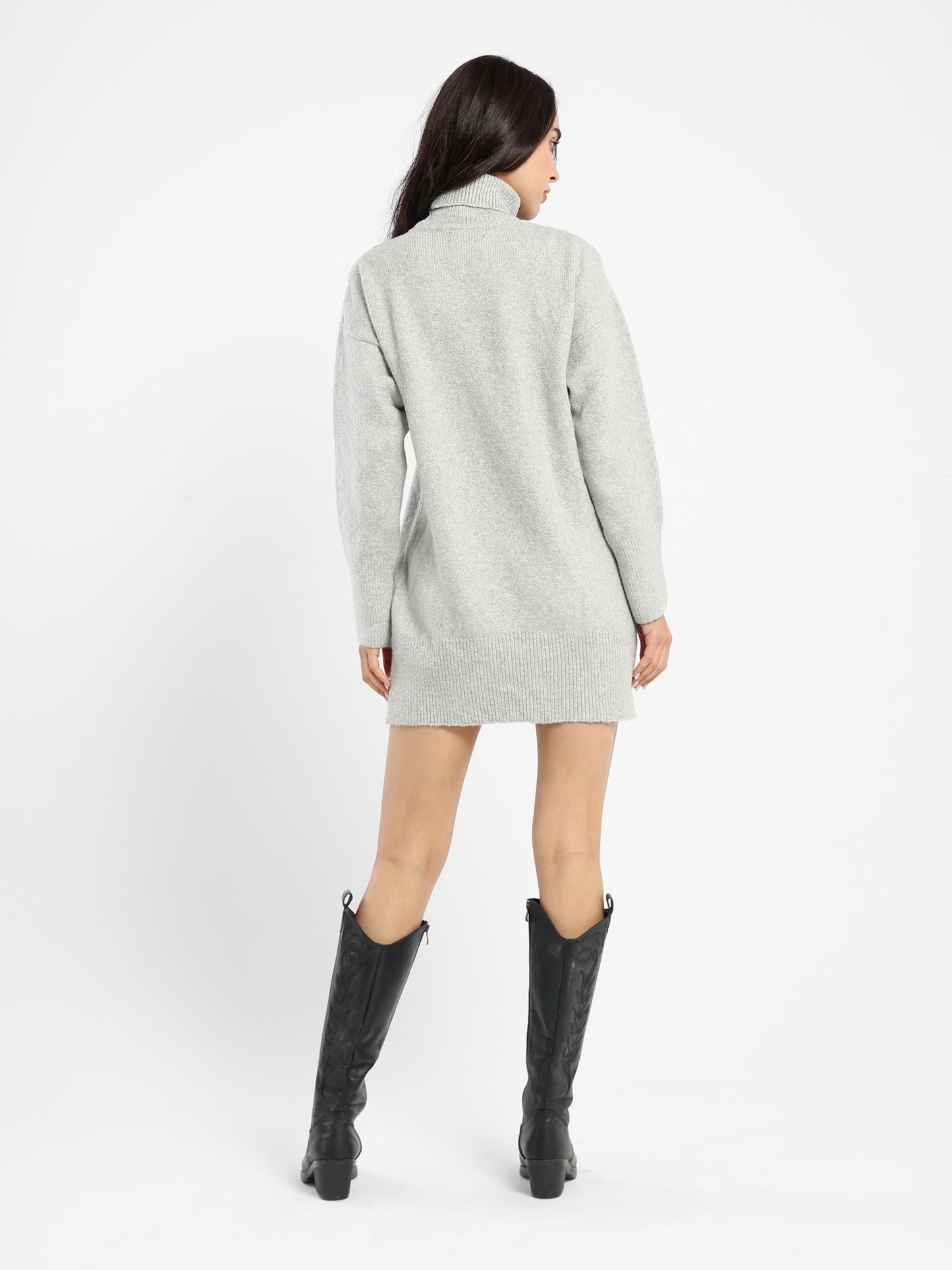 Basic Short Dress Solid - Outlet