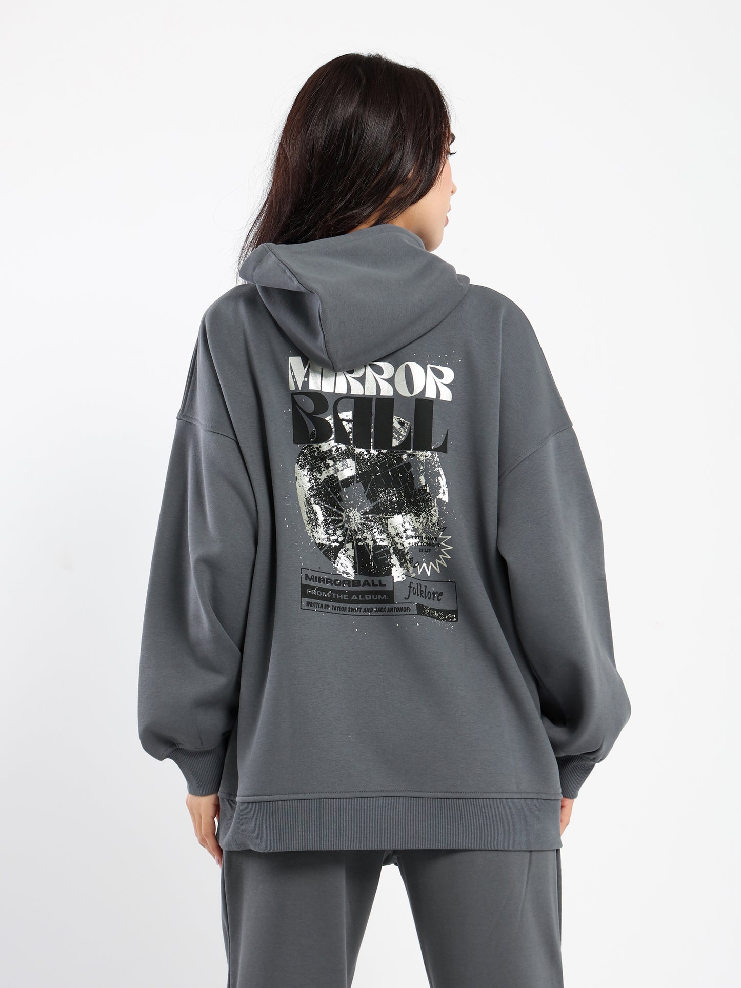 Casual Place Print Hoodie - Outlet