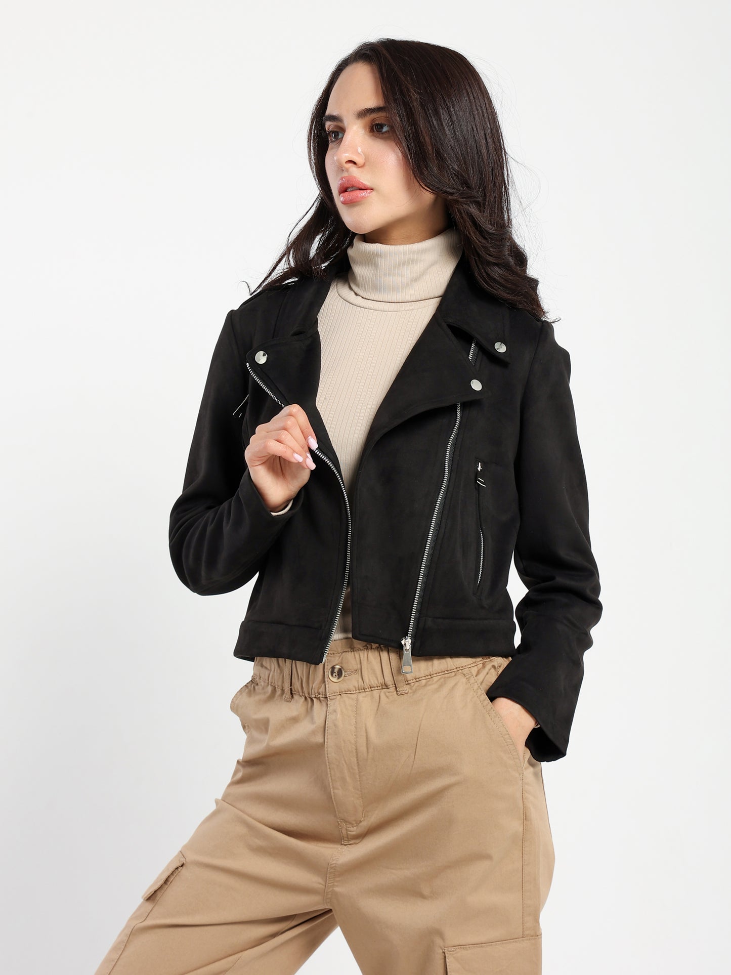 Casual Zip-Up Jacket - Outlet