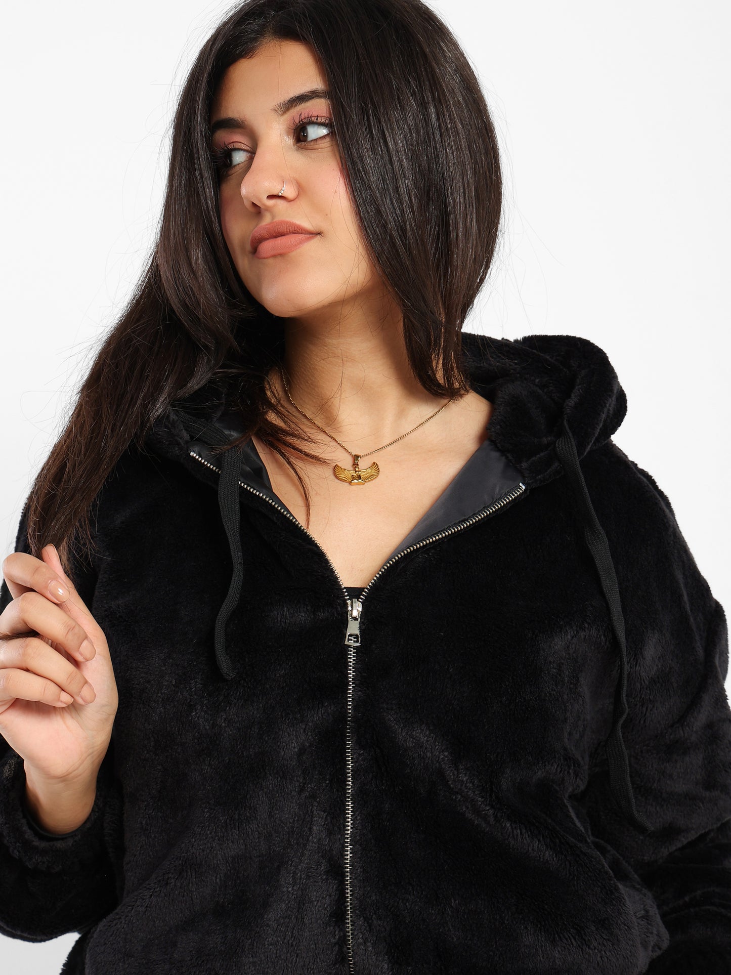 Fluffy Oversized Jacket - Outlet