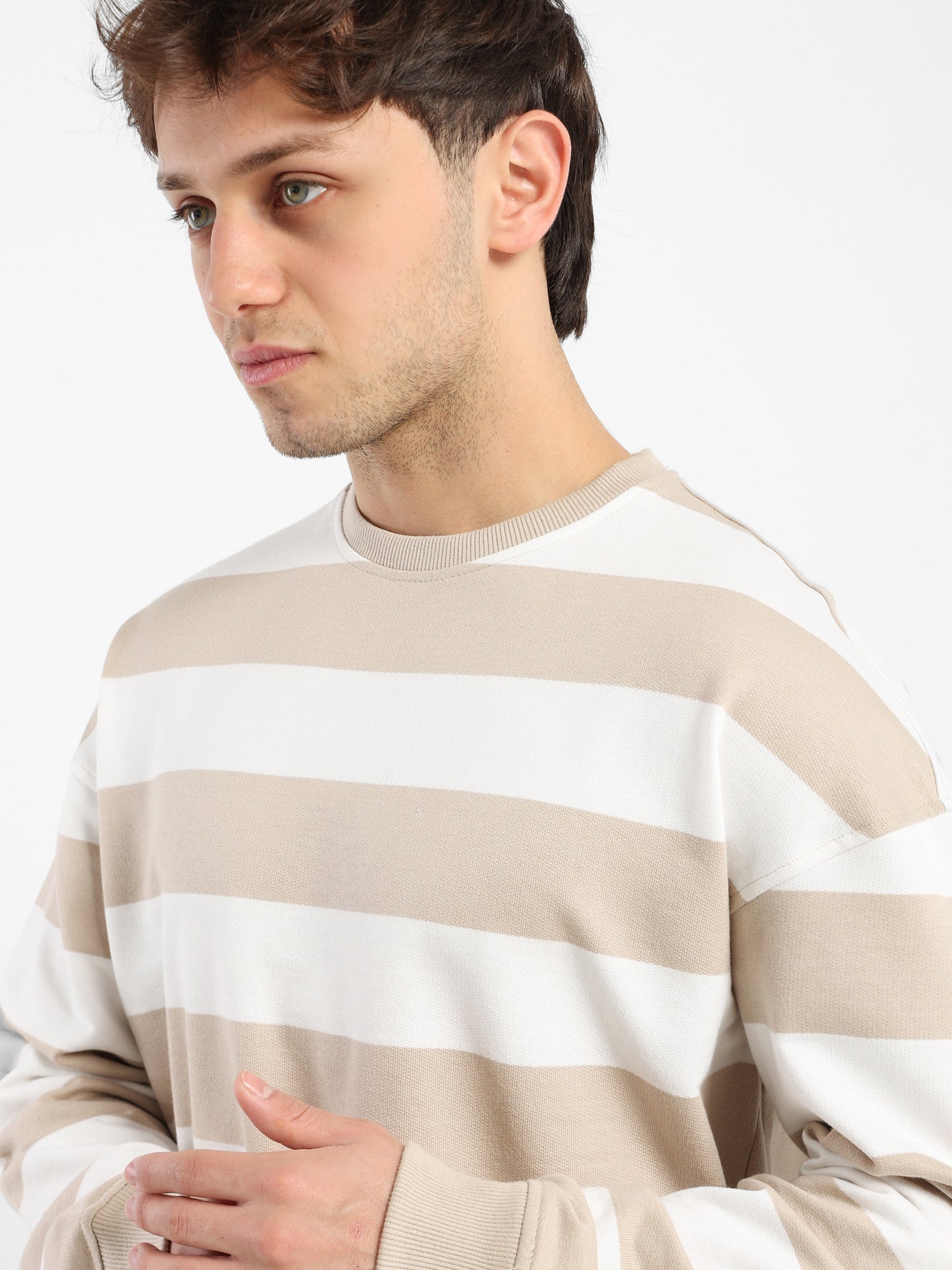 Casual Short-Sleeve Sweatshirt - Outlet