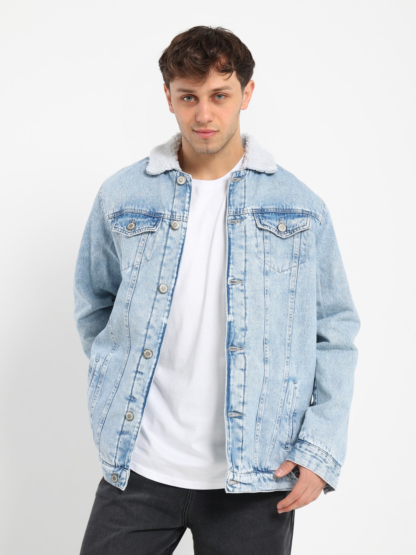 Casual Denim Jacket - Outlet