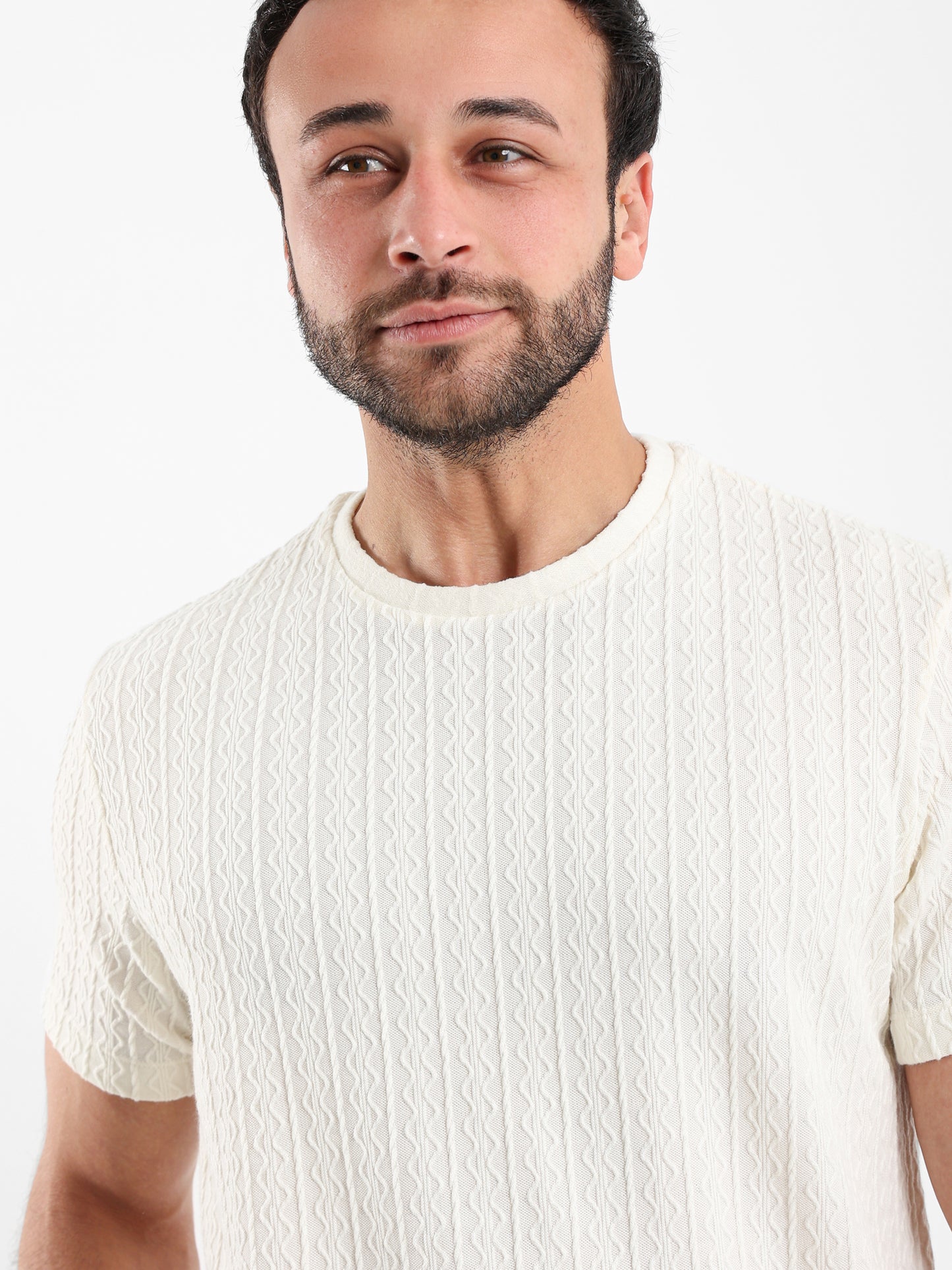 Textured T Shirt