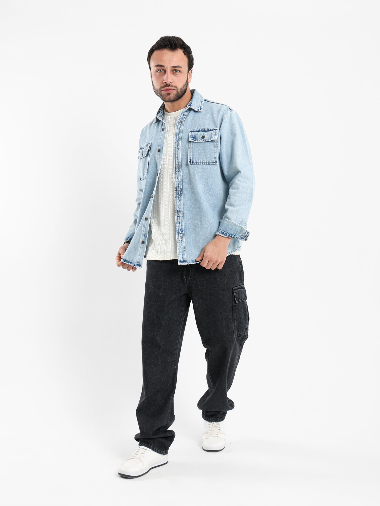 Basic Long-Sleeve Shirt - Outlet