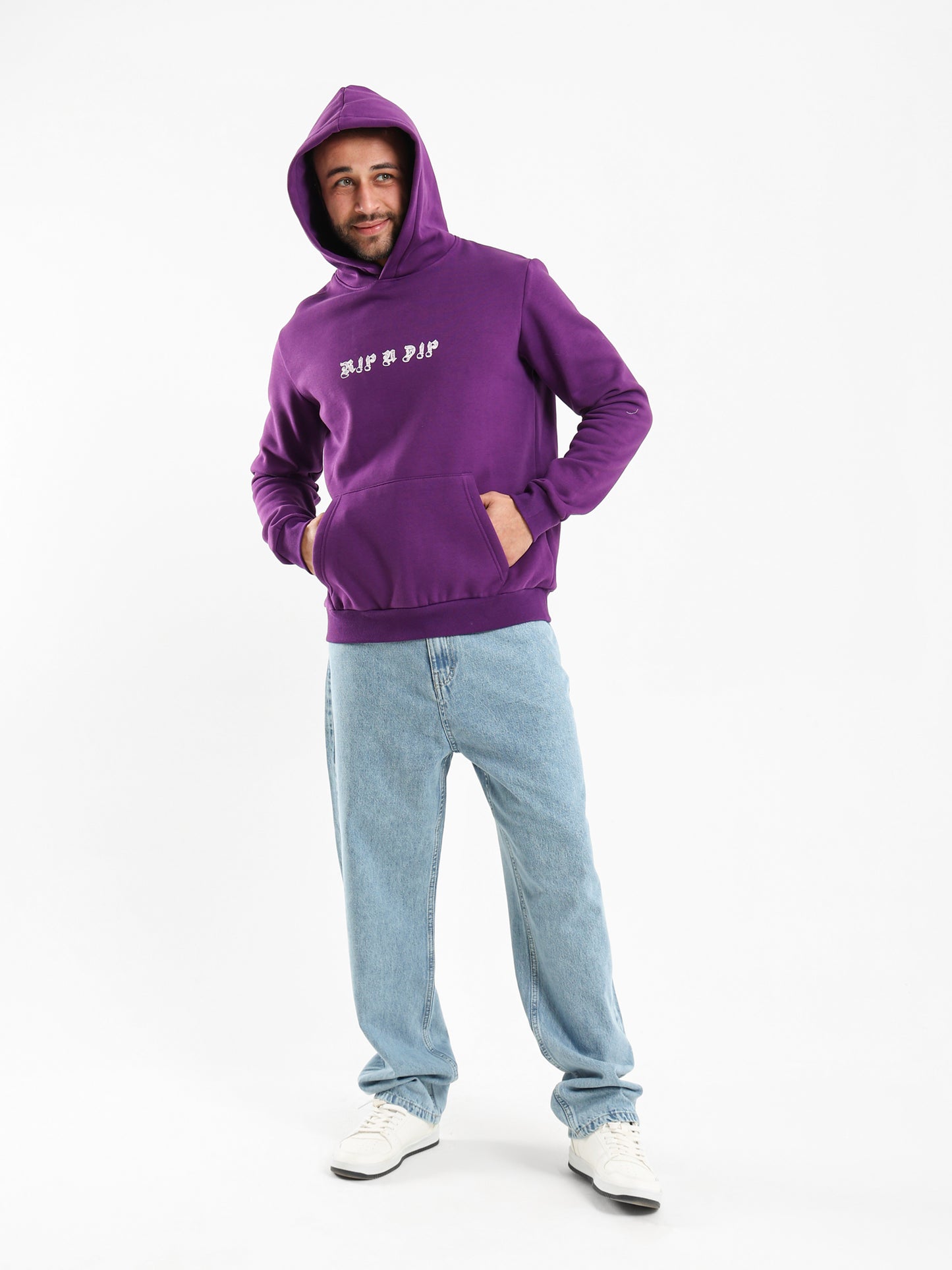 Brushed Melton Hoodie