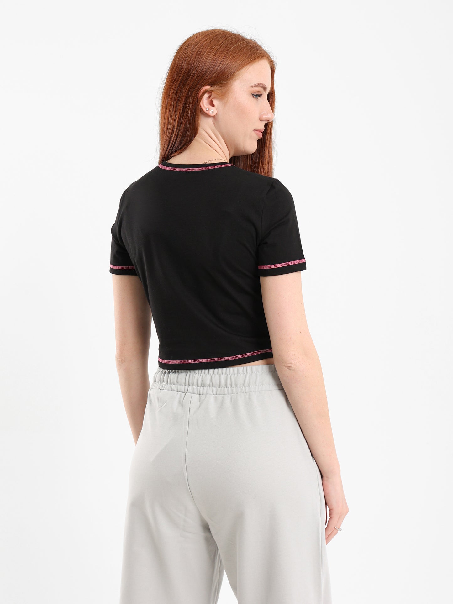Fitted Cropped Tee