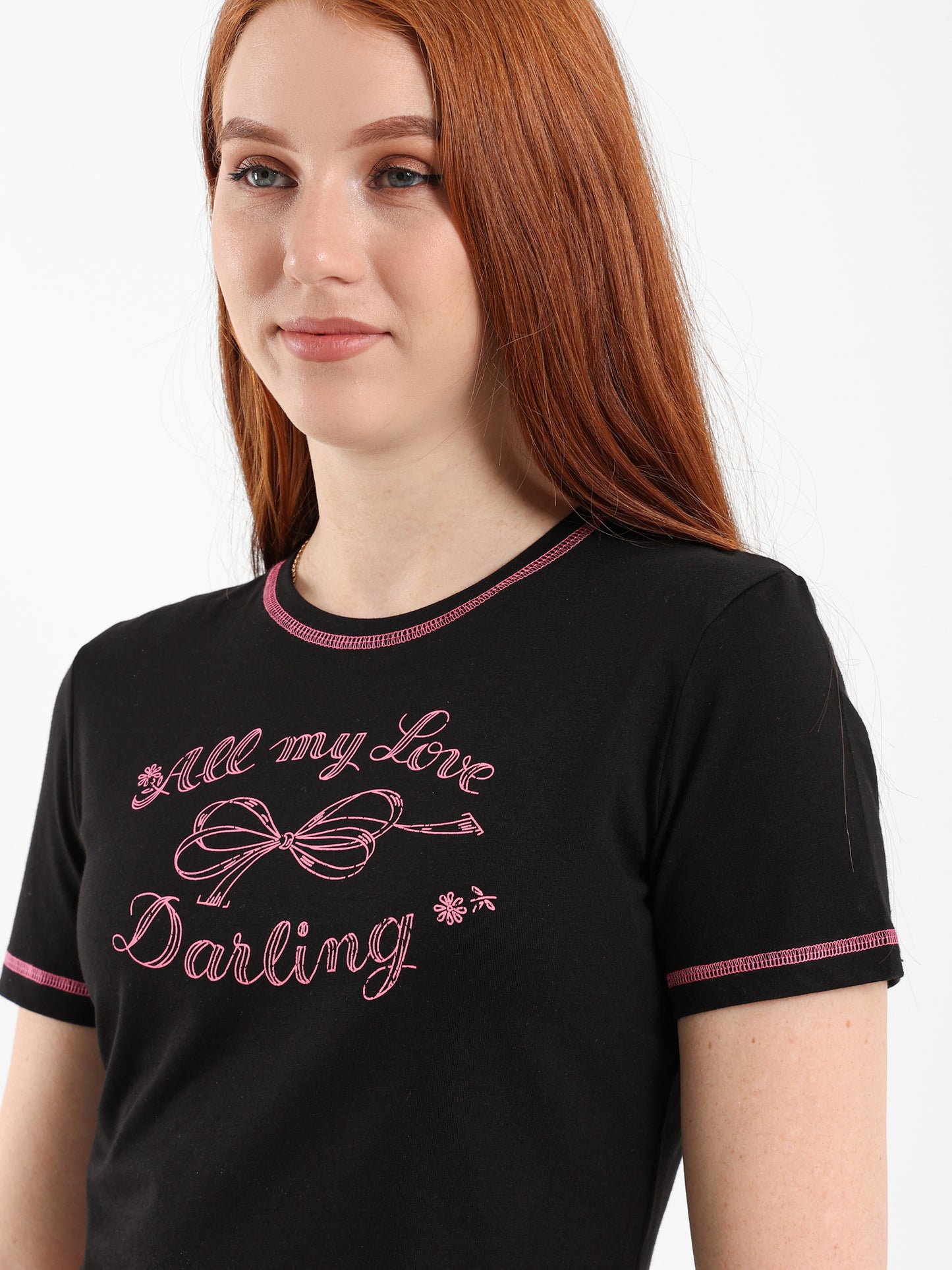 Fitted Cropped Tee