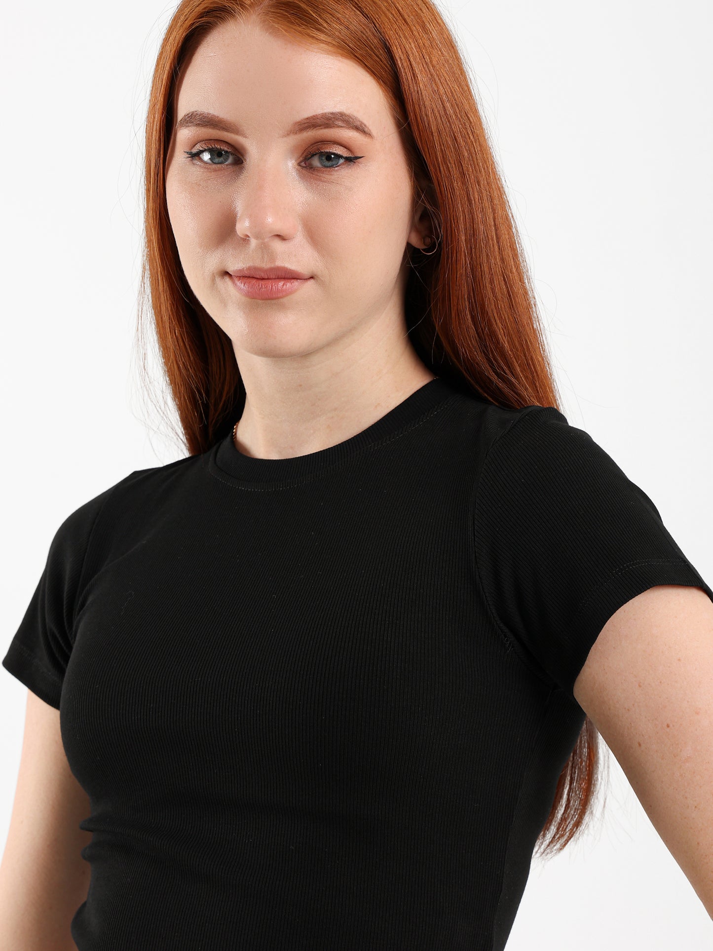 Fitted Cropped T-Shirt