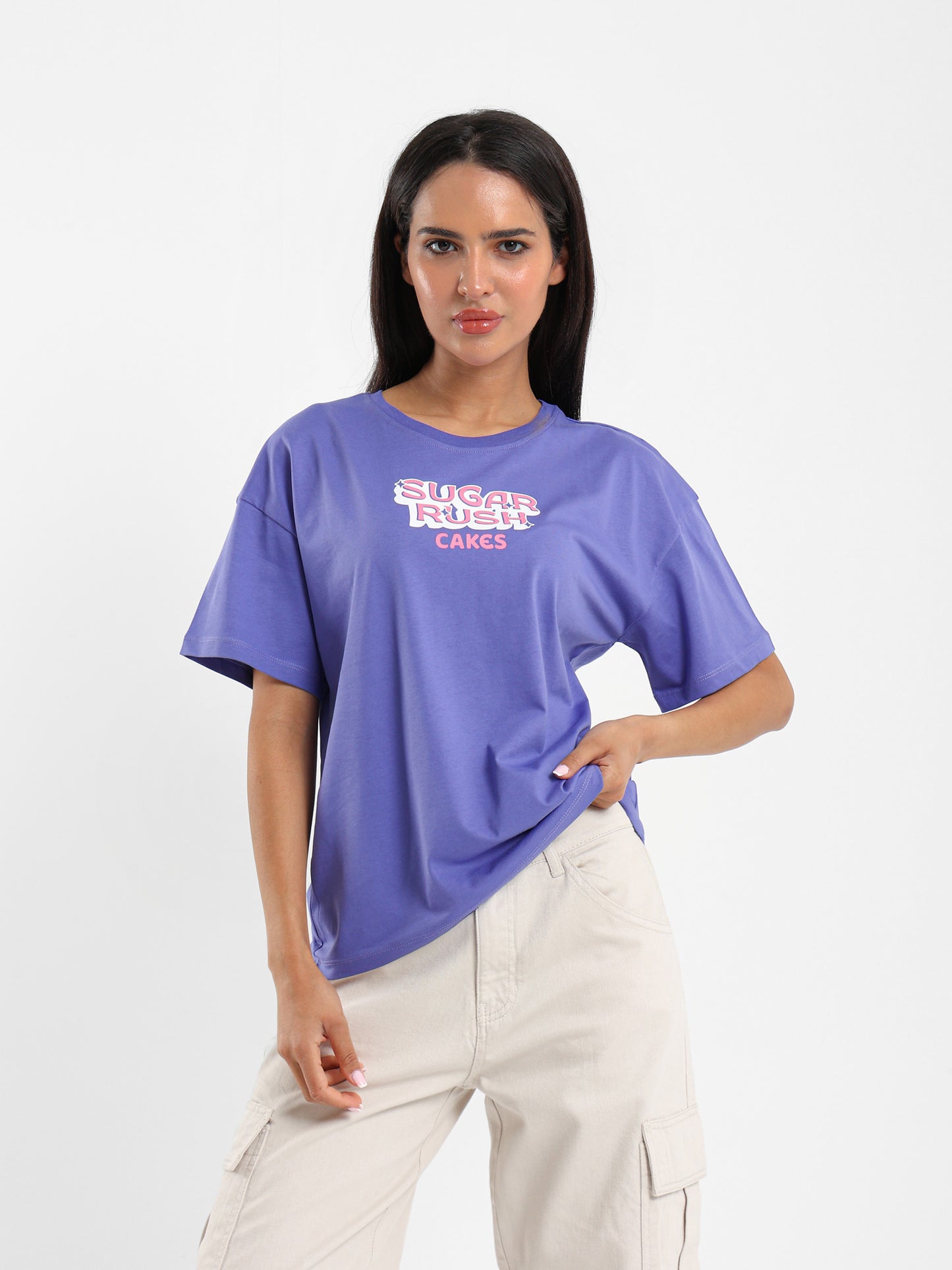 High-Low Loose Fit T-Shirt