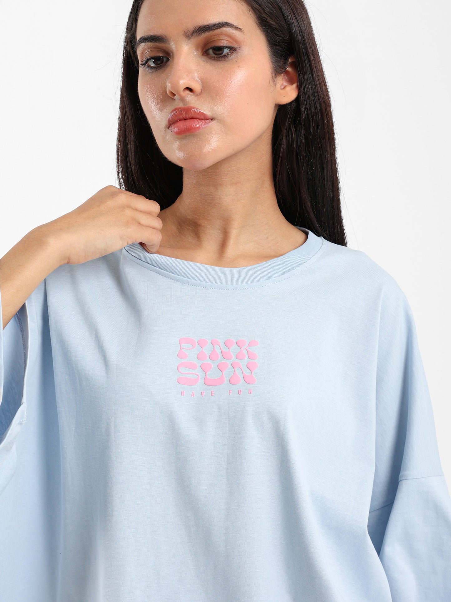 Relaxed Fit Drop Shoulder Tee