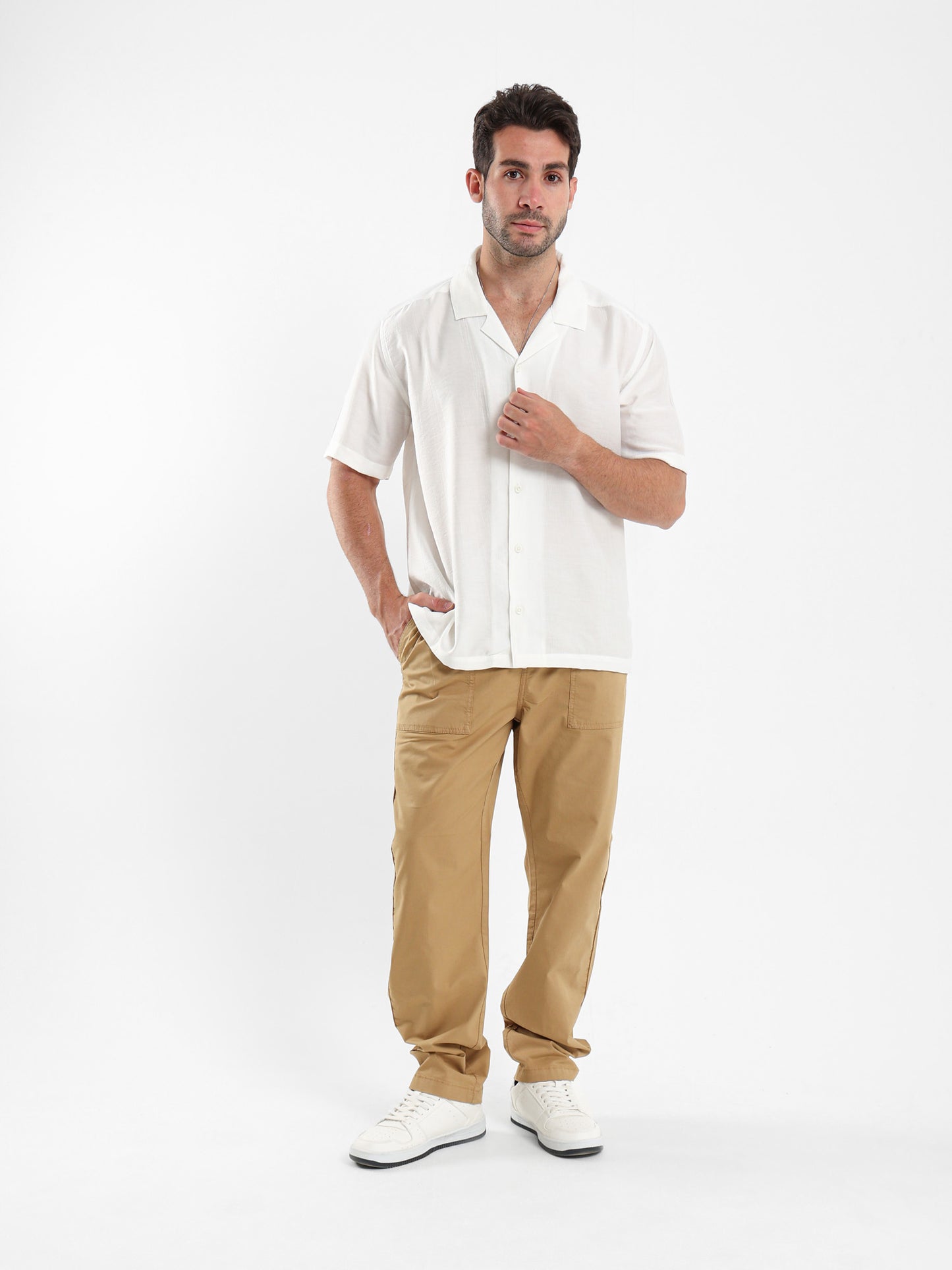 Textured Half Sleeves Shirt