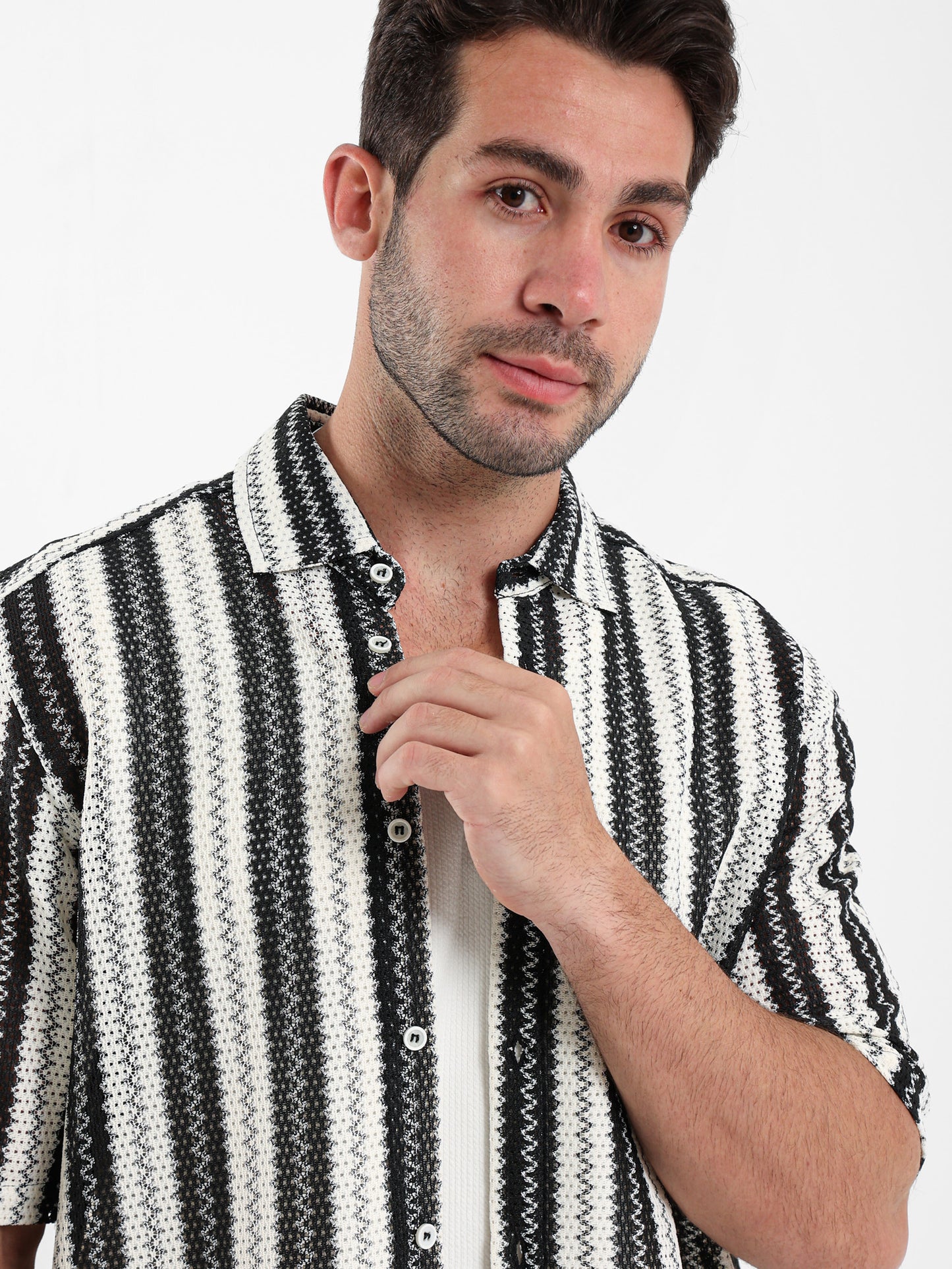 Striped Tricot Shirt