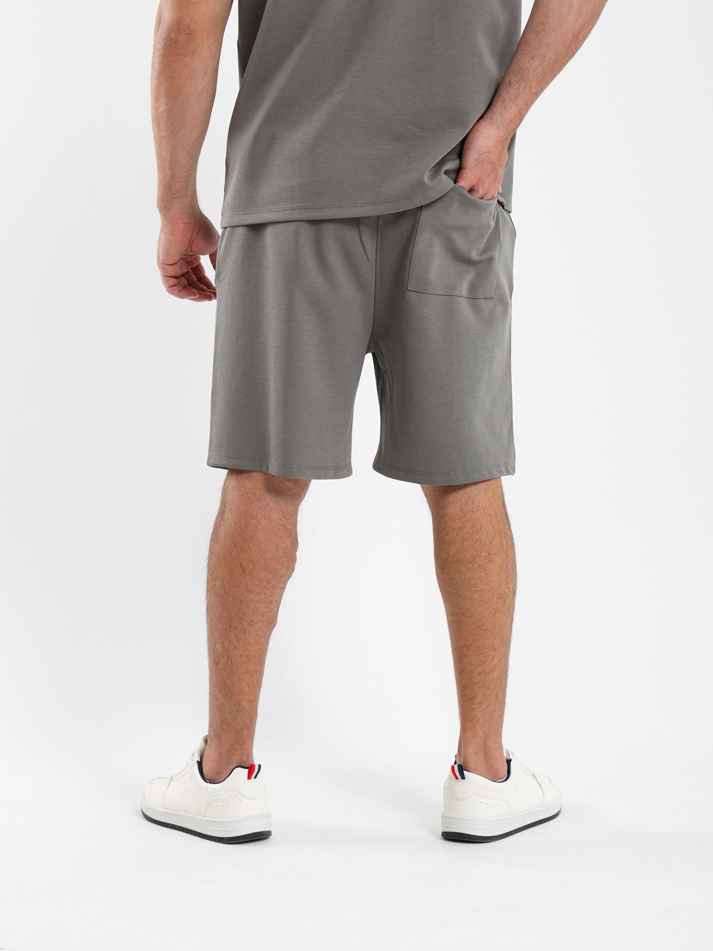 Front Pleated Shorts