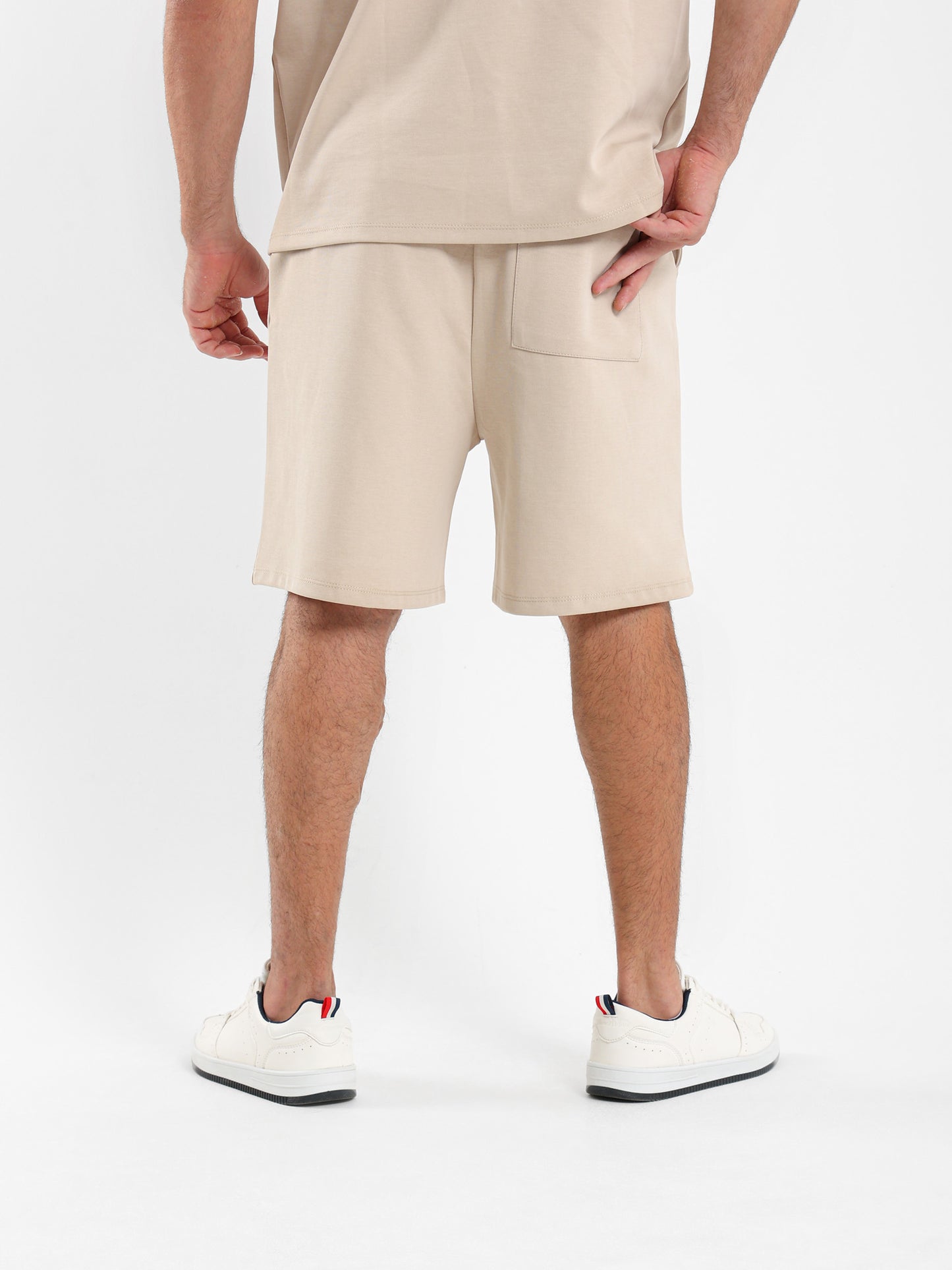 Front Pleated Shorts