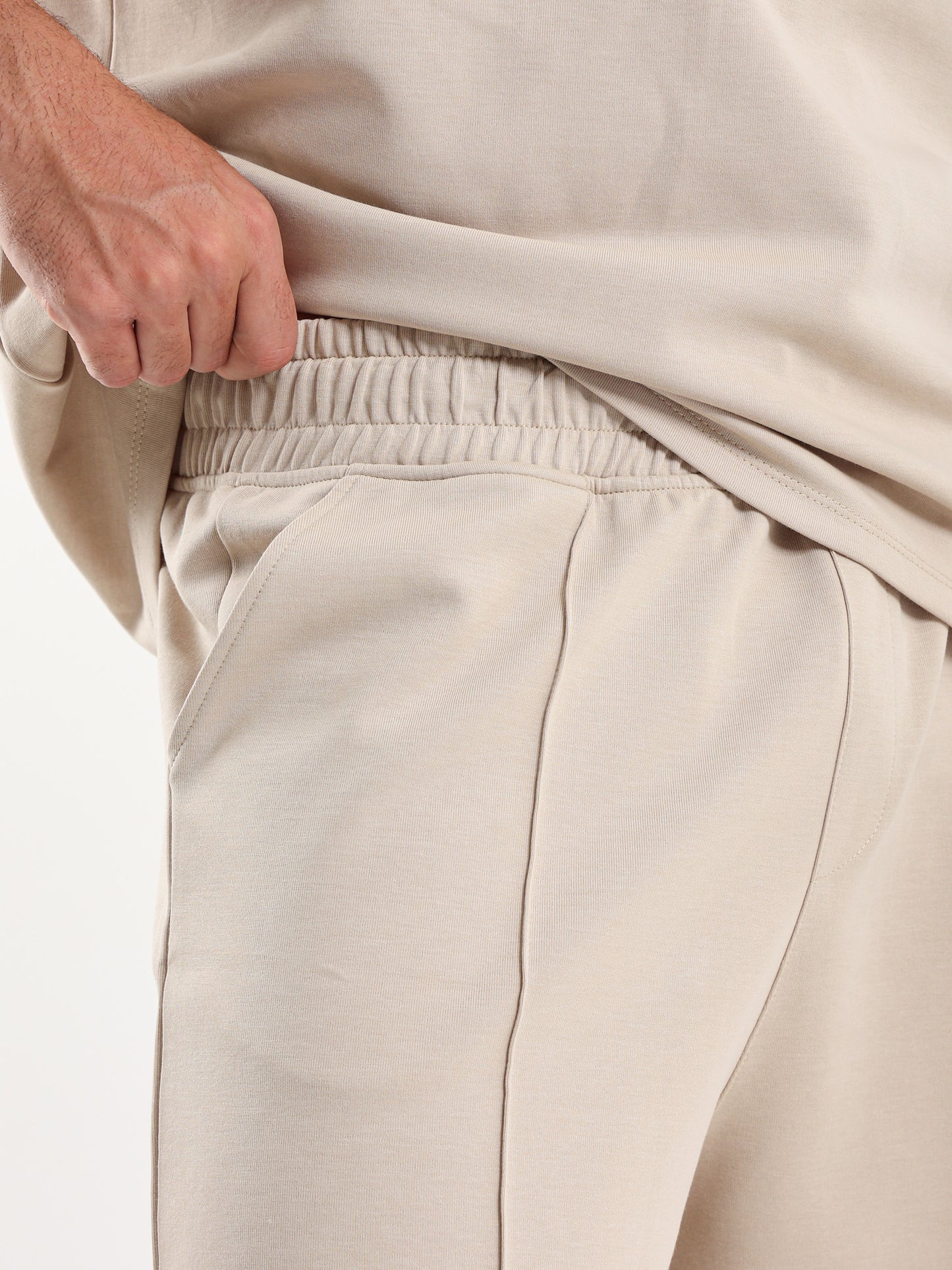 Front Pleated Shorts
