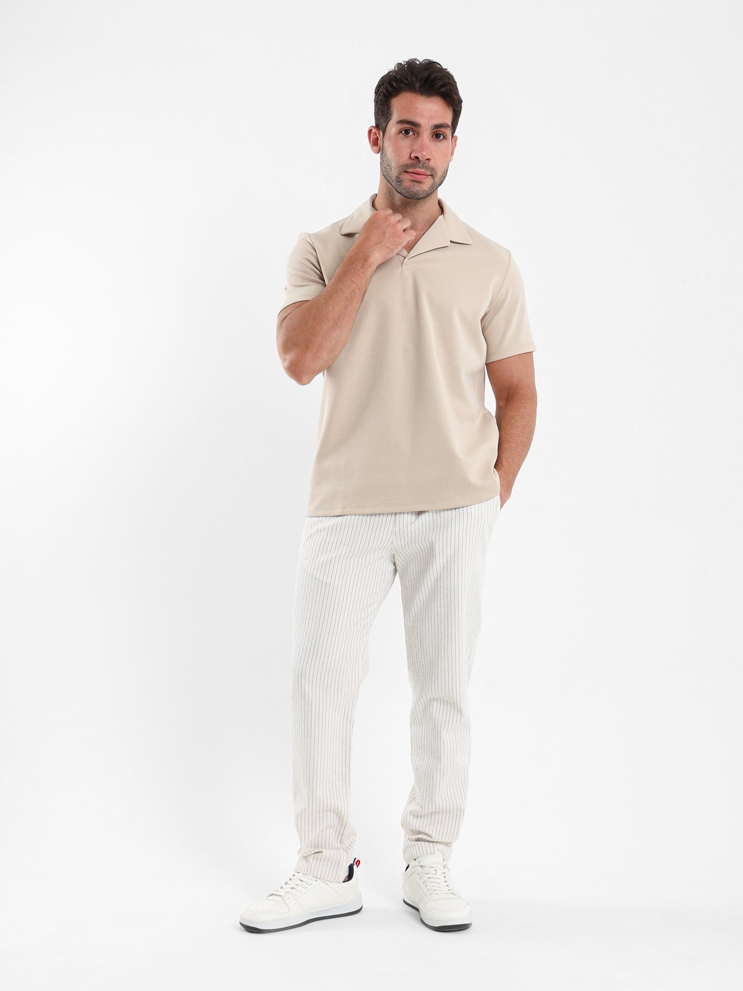 Striped Relaxed Fit Pants