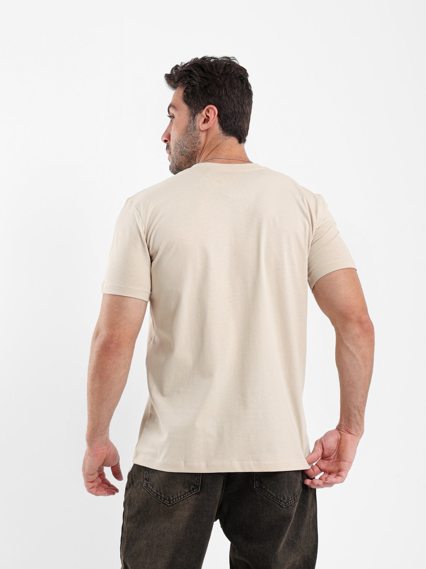Lazy Summer Crew Front Print T-Shirt