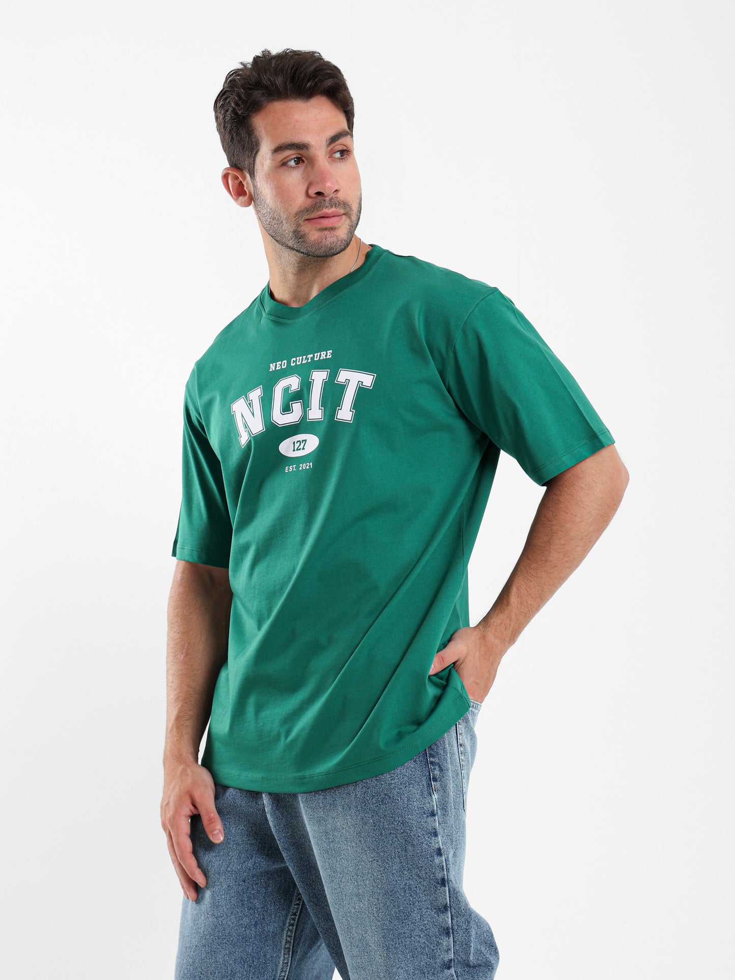 NCIT Front Print T-Shirt