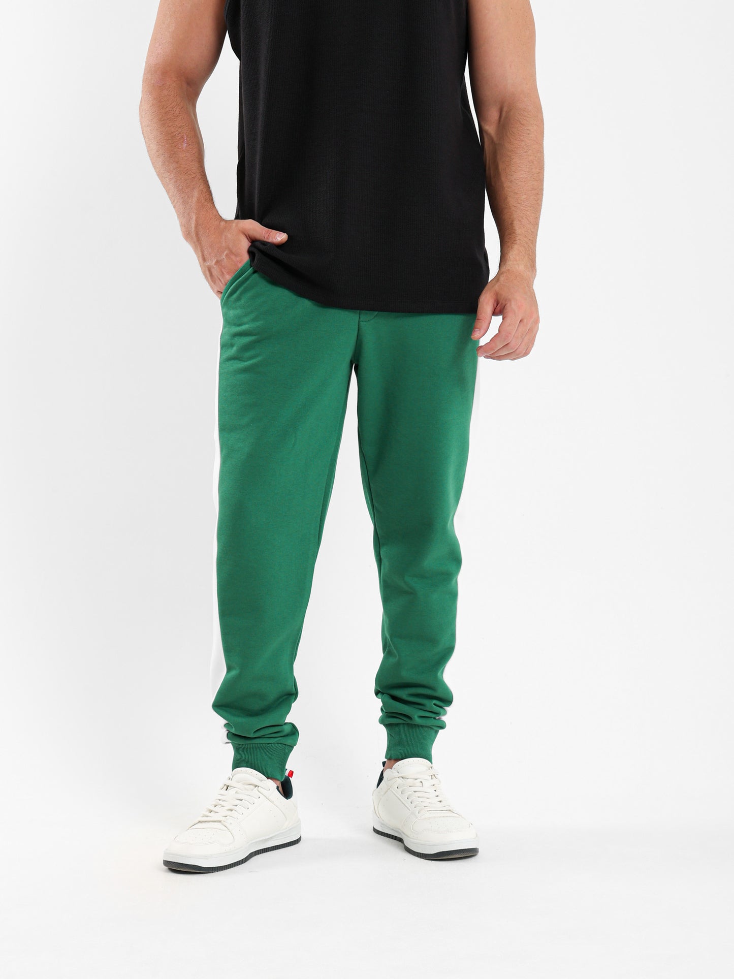 Regular Fit Side Panel Sweatpants