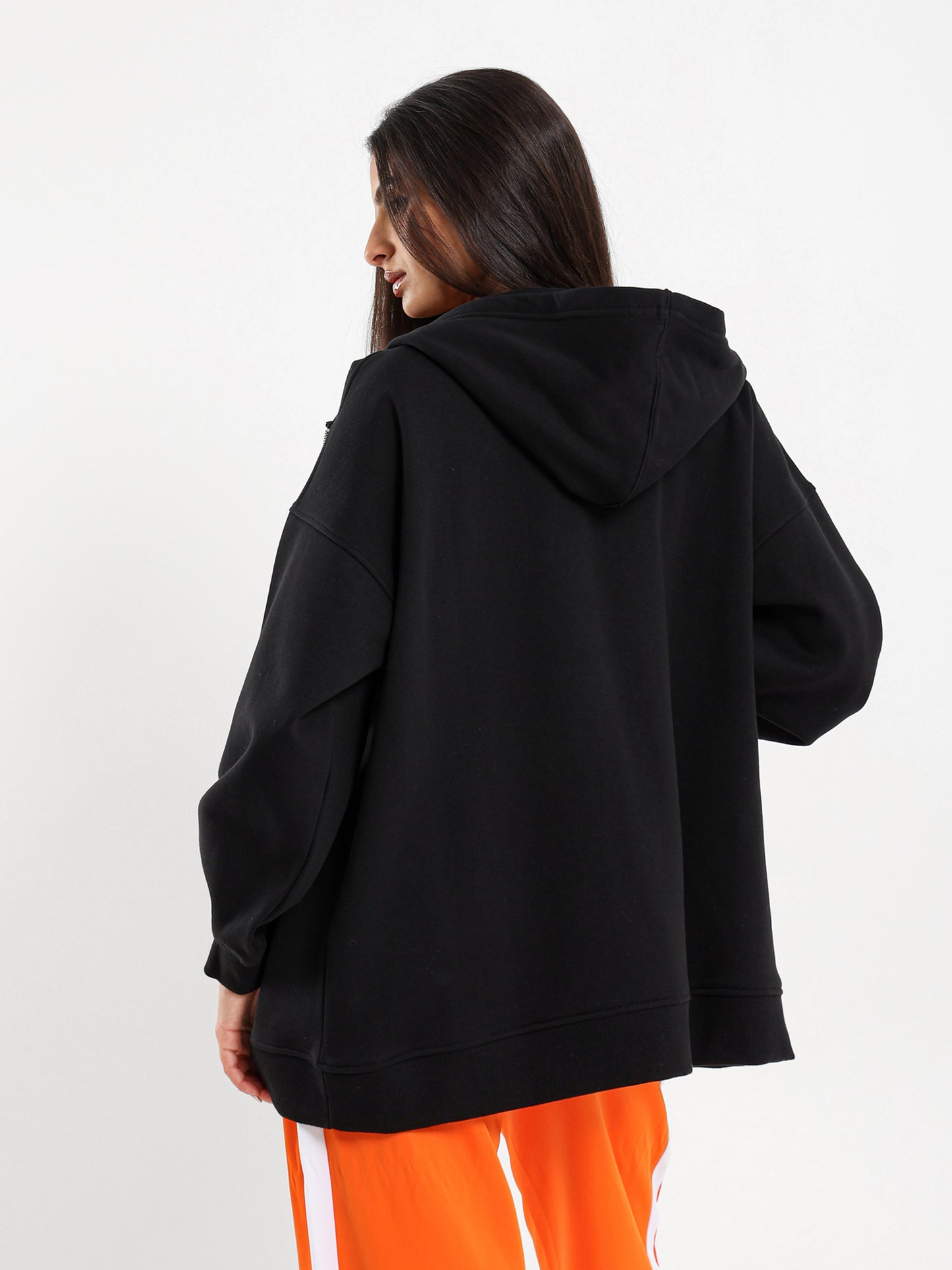 Oversized Zip-Up Hoodie