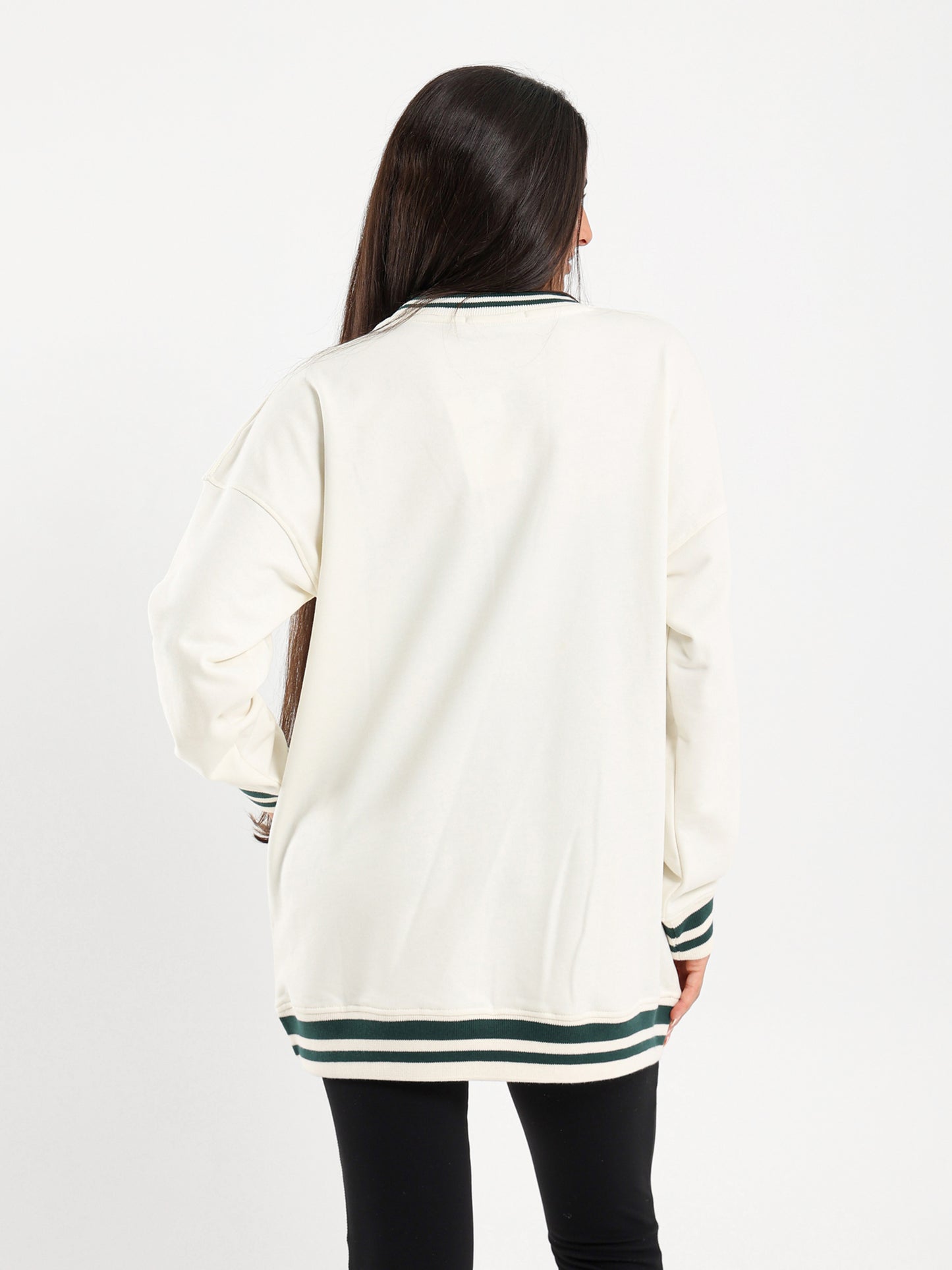 Oversized Varsity Sweatshirt
