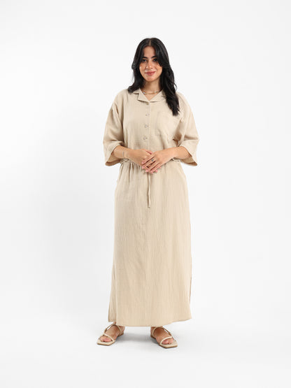 Long Skirt with Side Slit