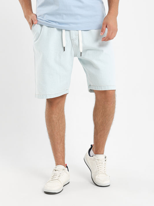 Relaxed Fit Denim Shorts