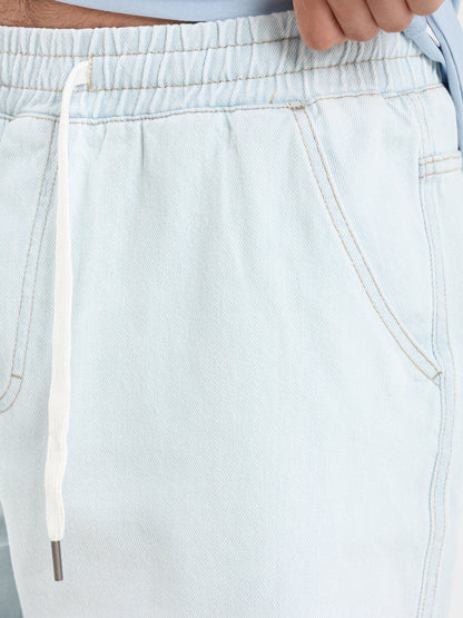 Relaxed Fit Denim Shorts