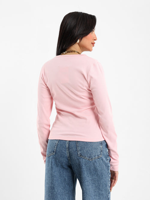 Ribbed Fitted Long Sleeve Cardigan