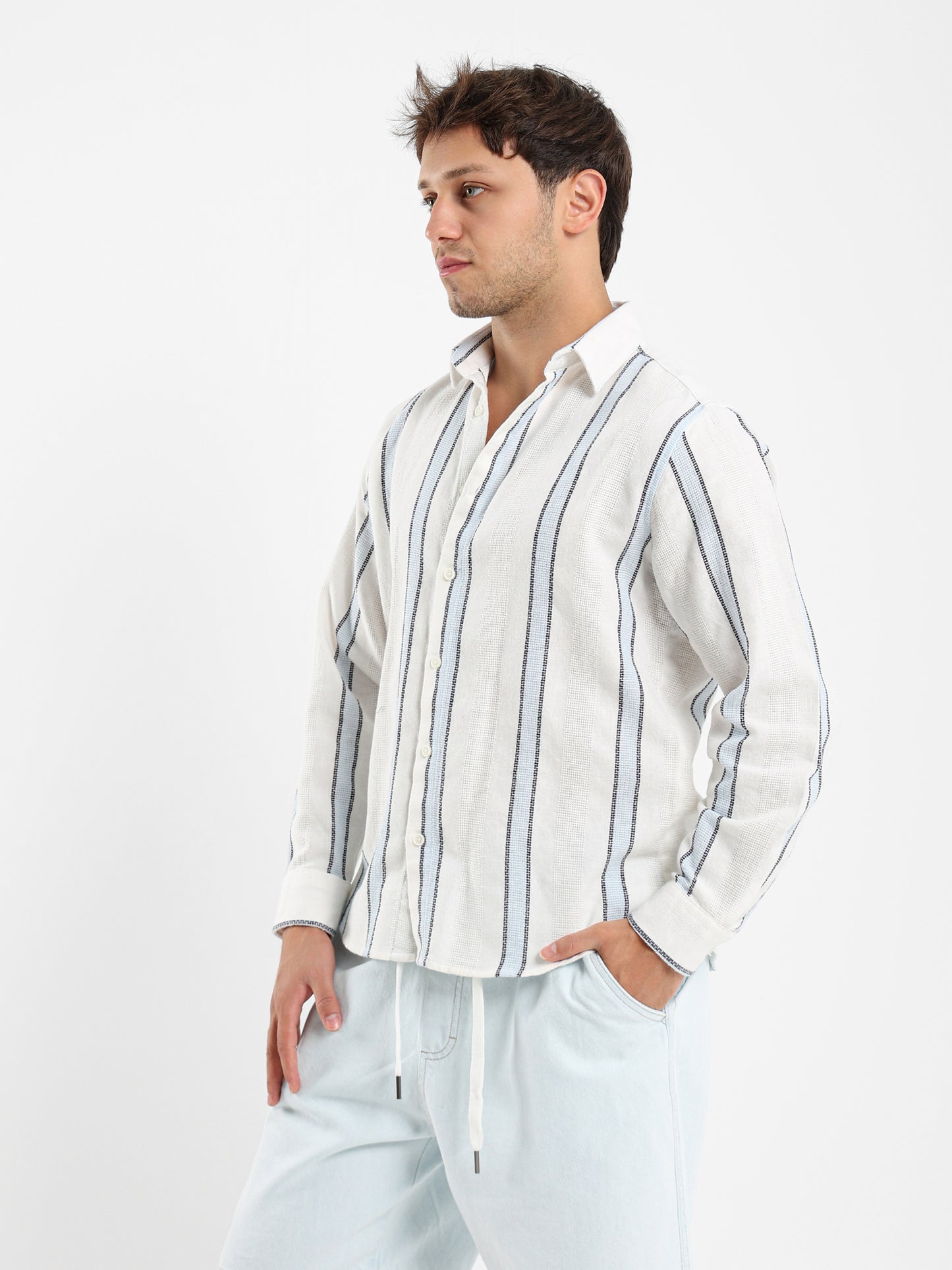 Striped Long Sleeves Shirt