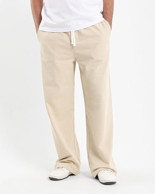 Loose Fit Sweatpants with Elastic Waistband
