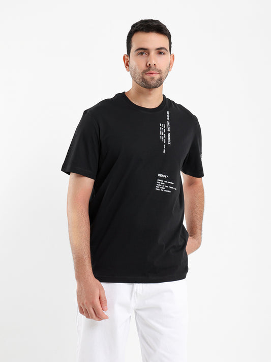 Round Neck Half Sleeves T-Shirt
