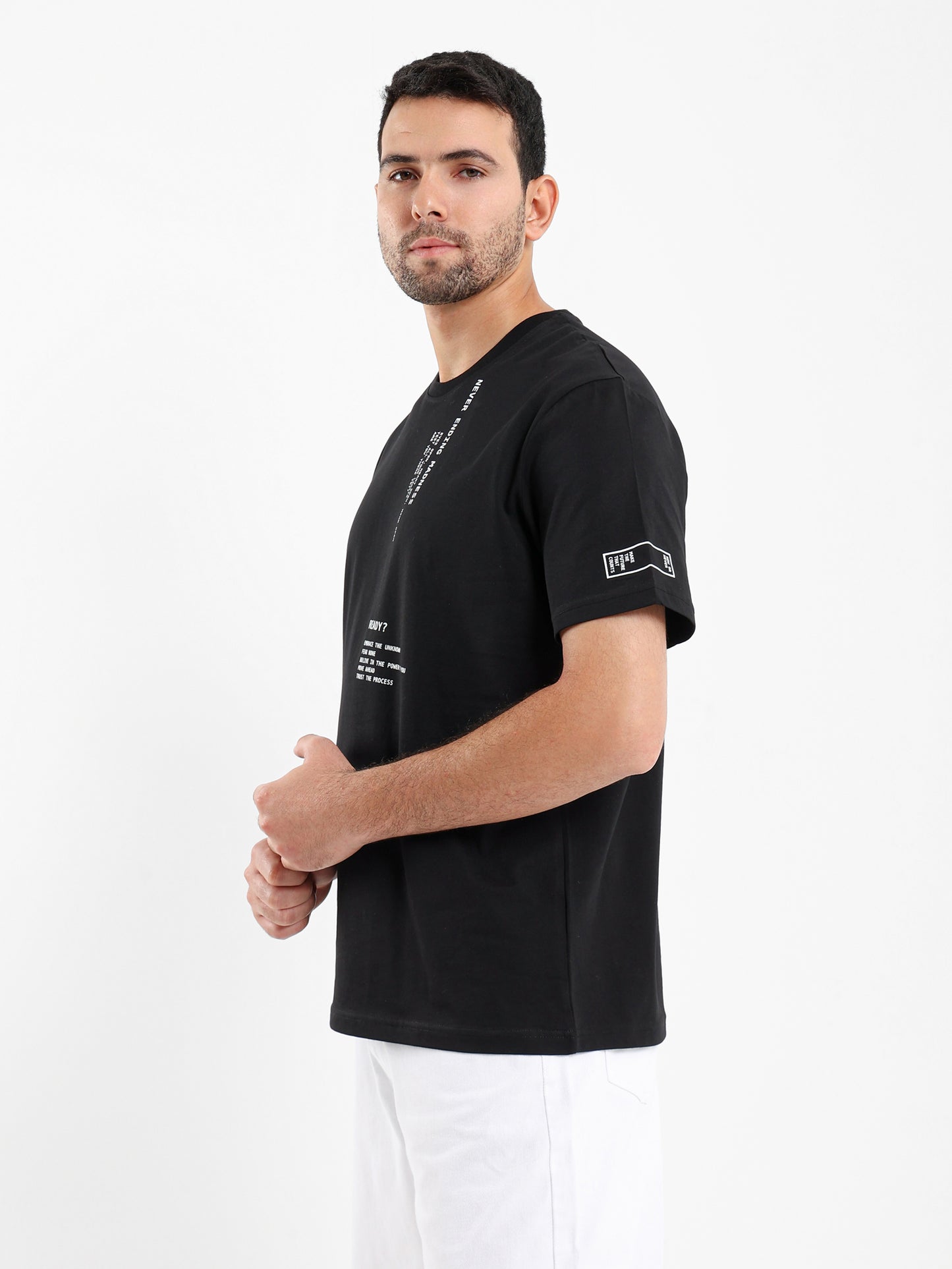 Round Neck Half Sleeves T-Shirt