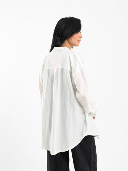 Textured Long Sleeve Shirt