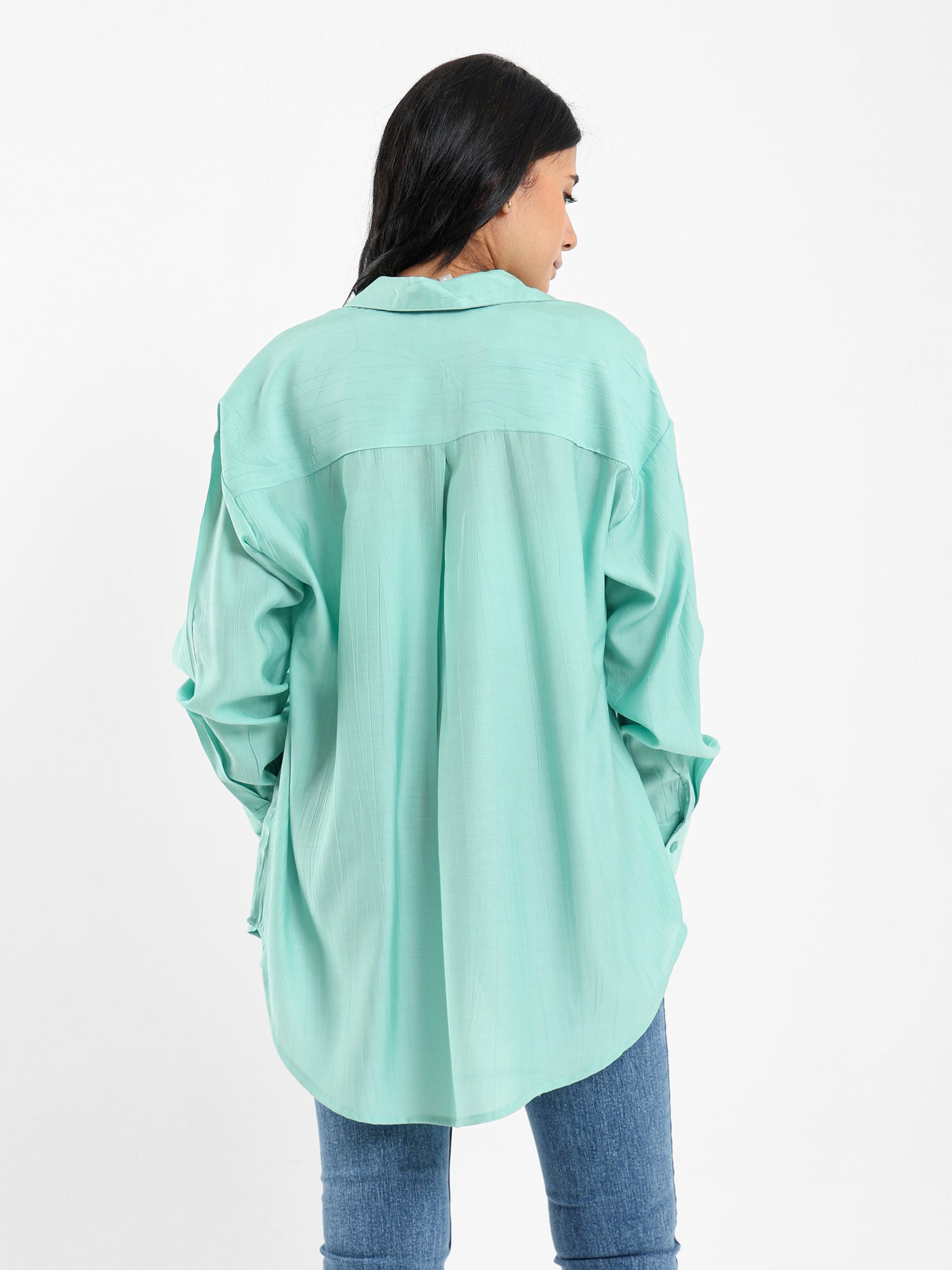 Textured Long Sleeve Shirt