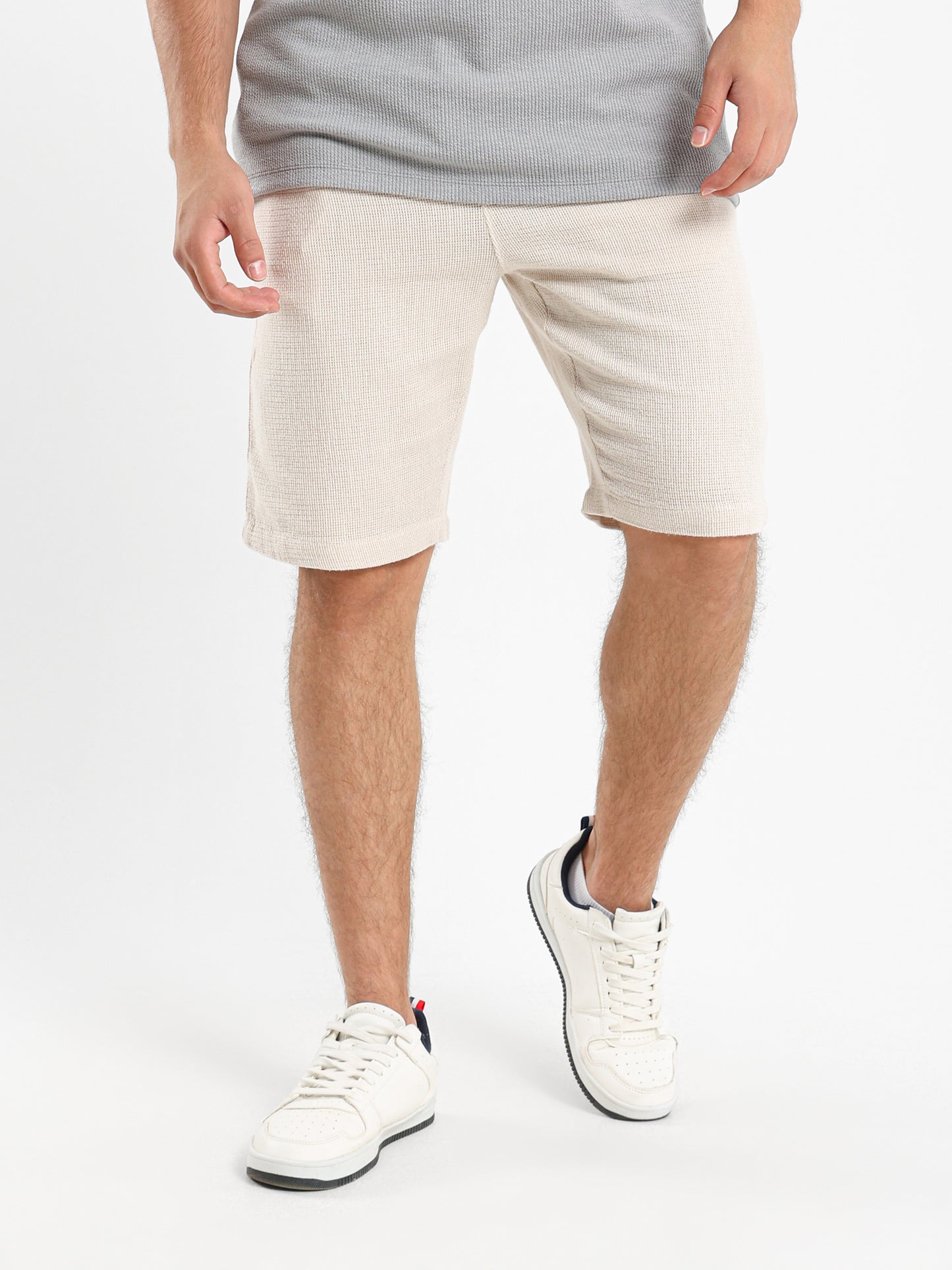 Textured Shorts
